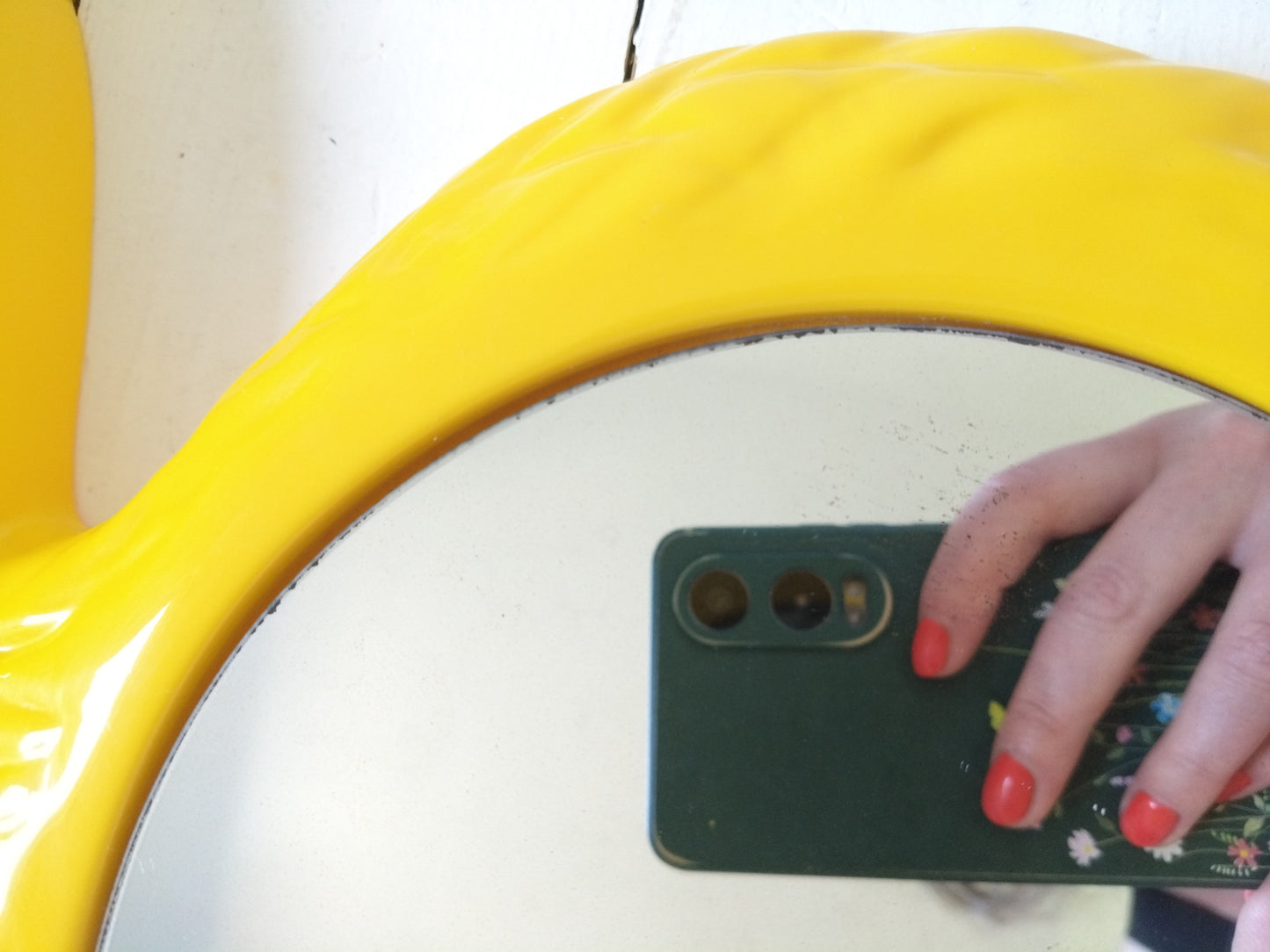 Miroir canard en plastique