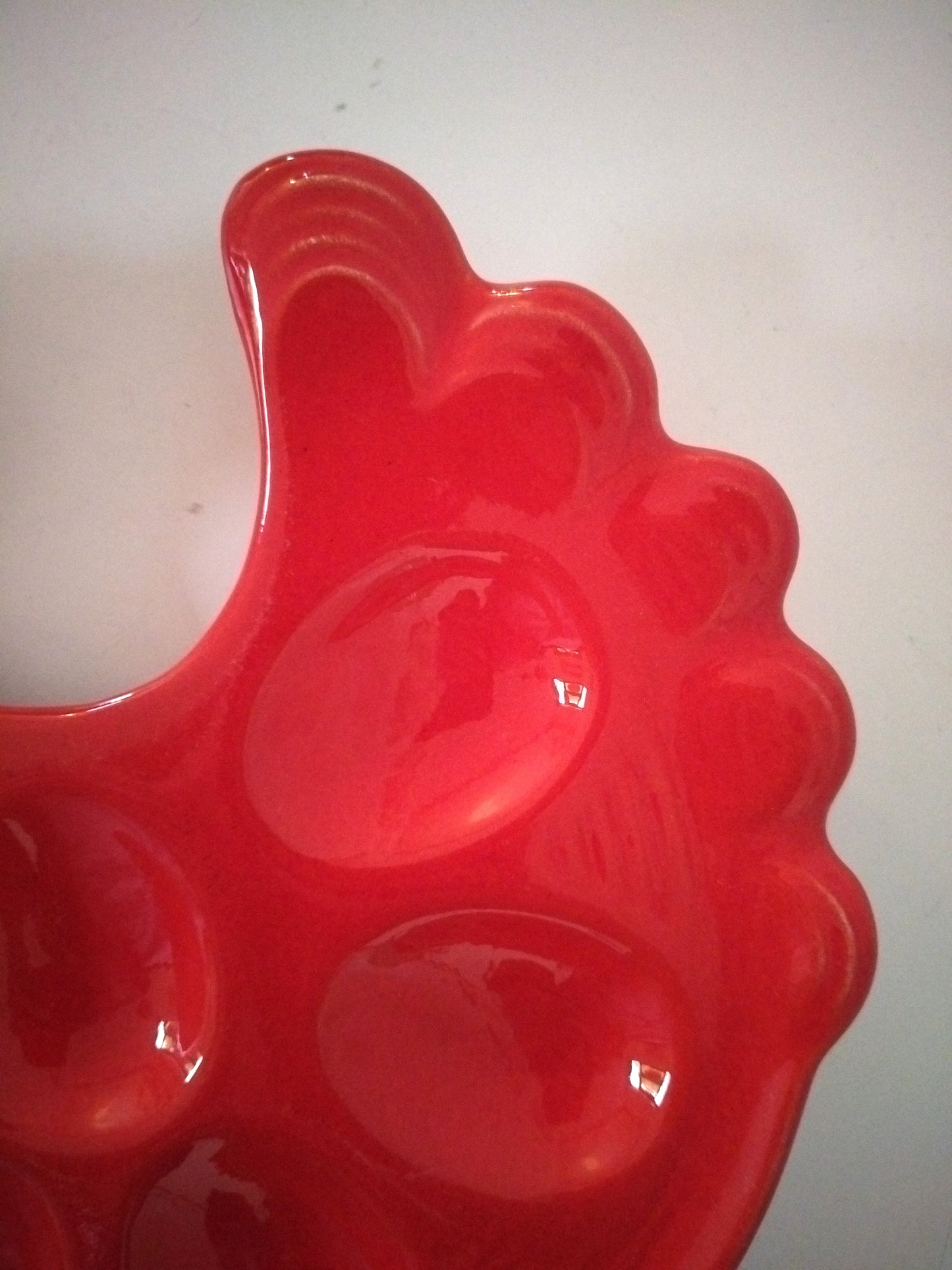 Plateau/ plat à œufs Waechtersbach poule