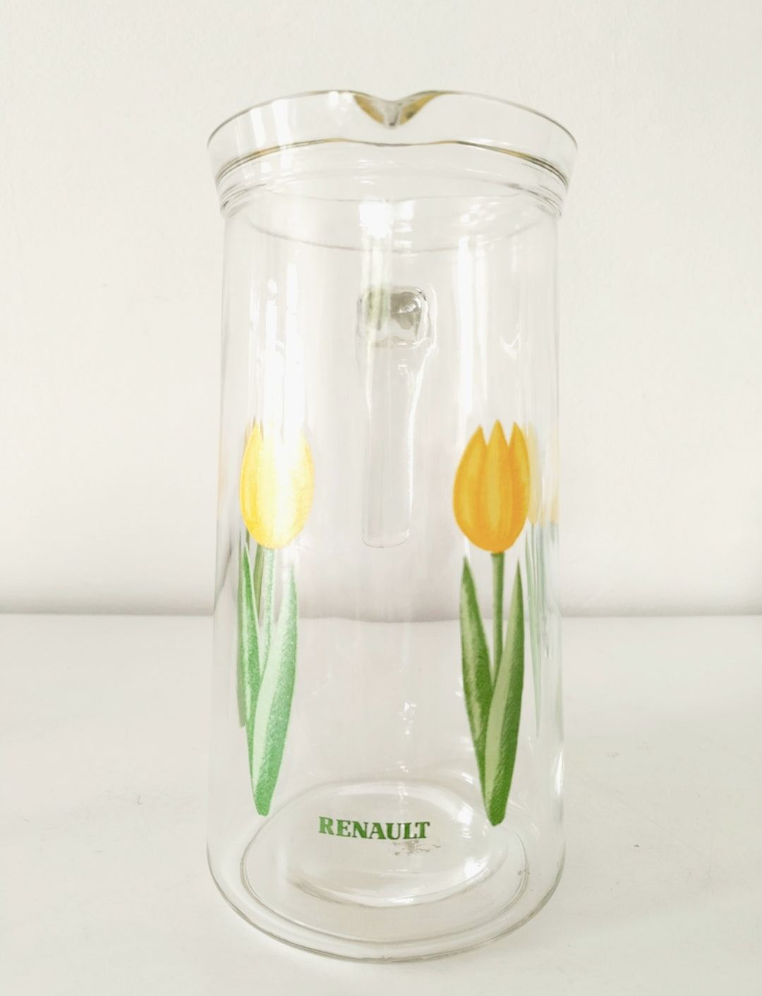 Ensemble carafe et 6 verres publicitaires Renault Italy - cetaitmieuxavant