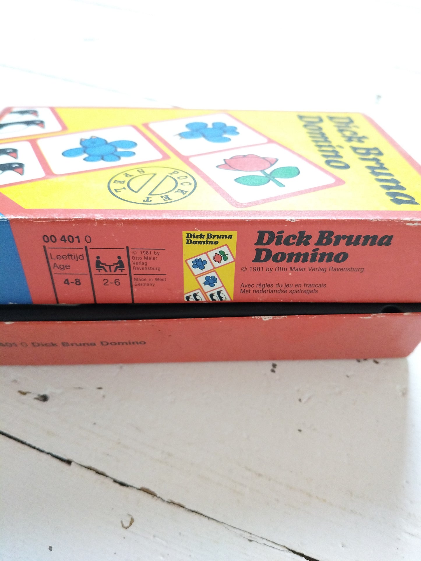 Jeu de dominos Dick Bruna Domino Ravensburger 1981