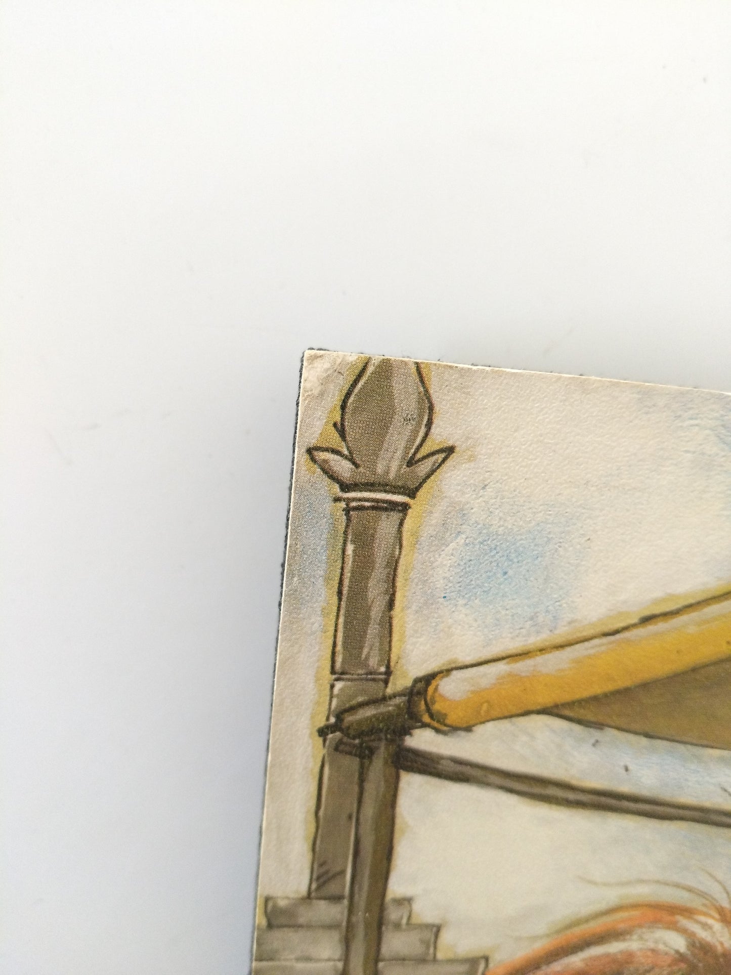 Illustration murale sur bois