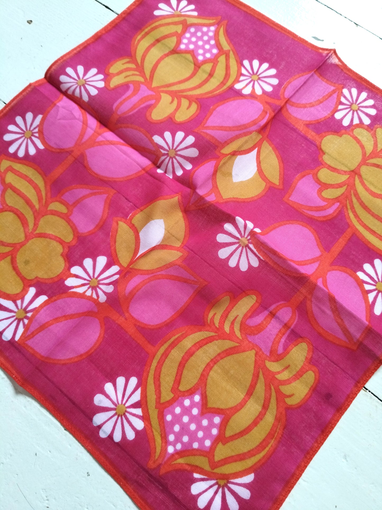 Mouchoir de poche en coton (à l'unité - 2 dispos)