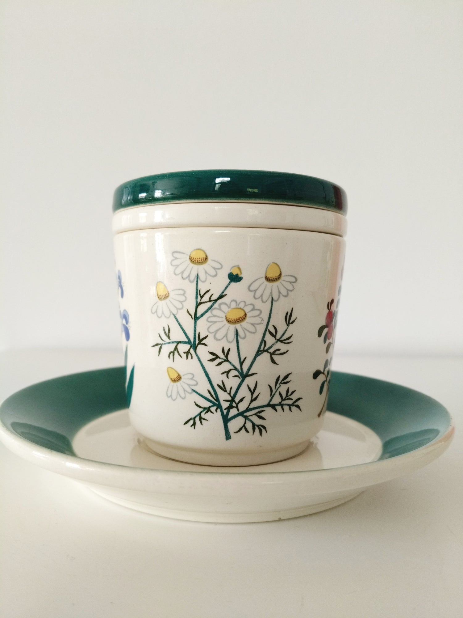 Tisanière en porcelaine Waechtersbach West Germany - cetaitmieuxavant