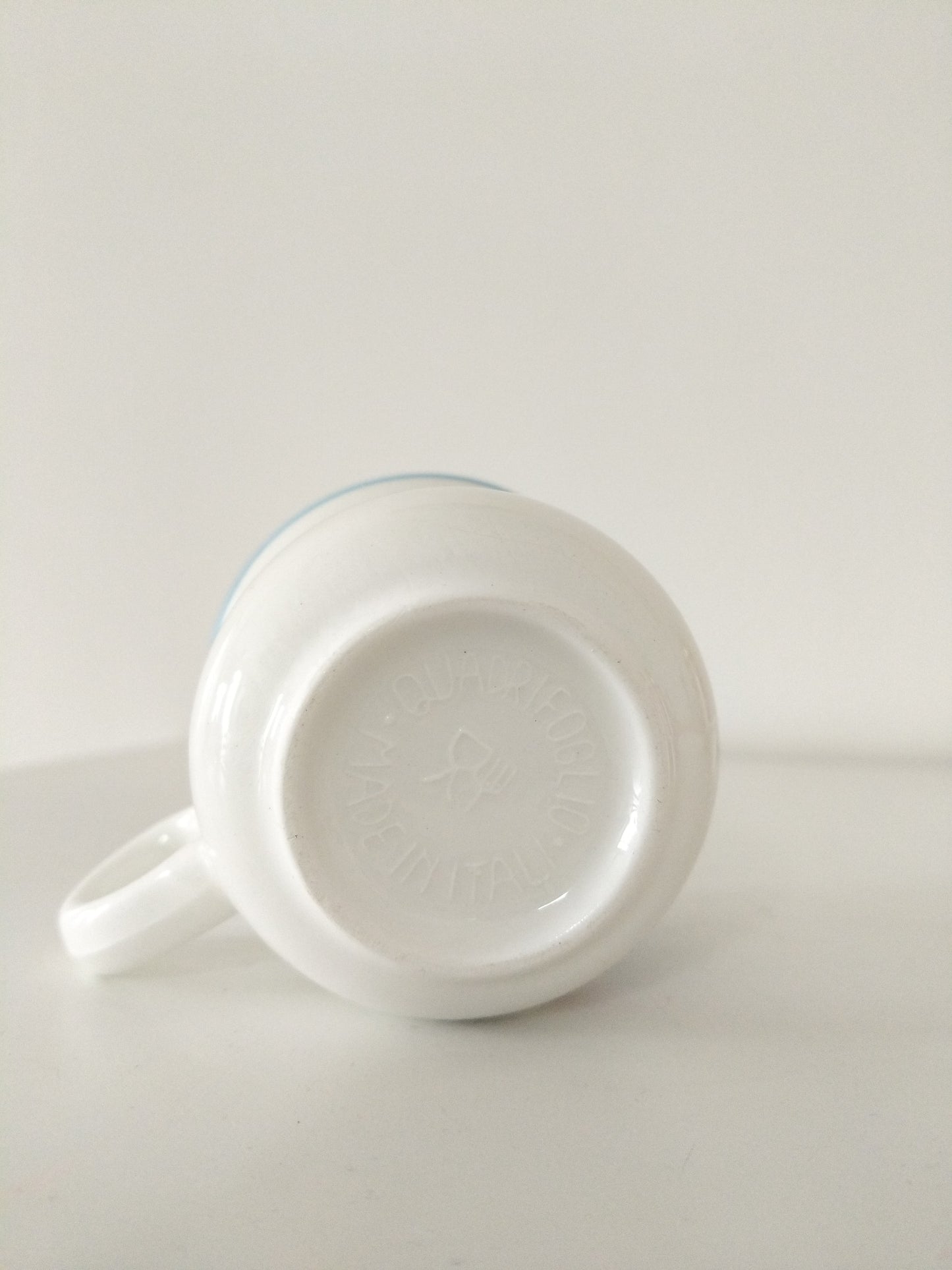 Set 3 pièces petit déjeuner enfant porcelaine Bambi Ceramica Quadrifoglio Italie