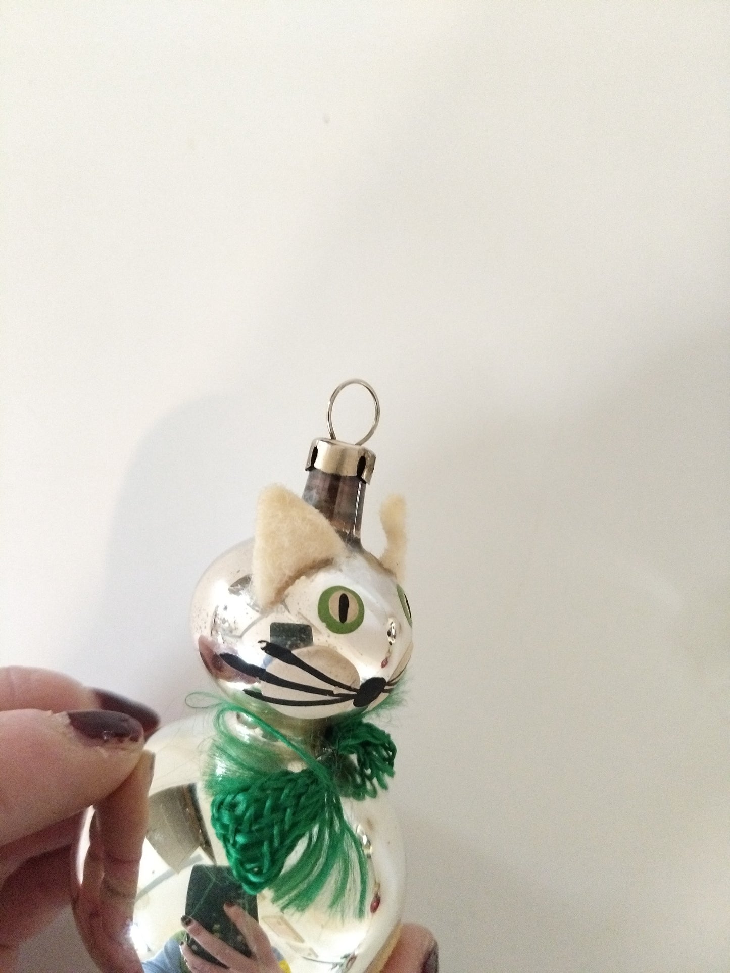 Ancienne boule de Noël en verre au choix