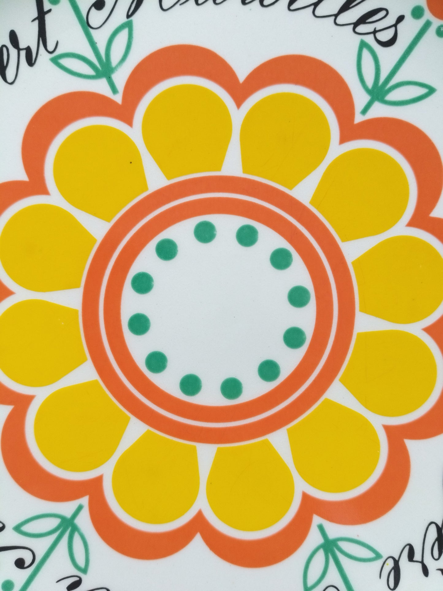 Set de 6 assiettes à fromage Boch