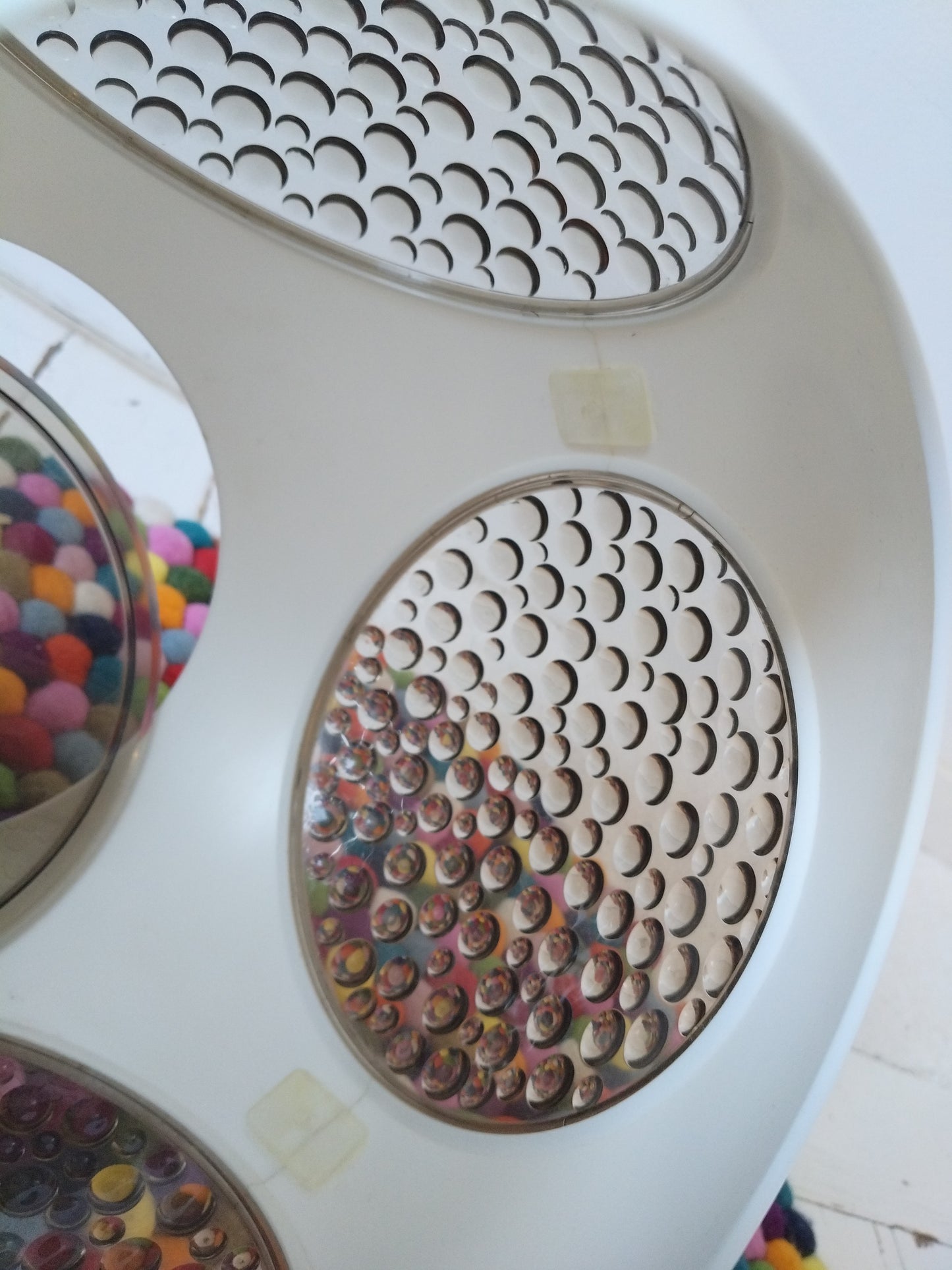 Lampe luminaire suspension Bug Eye Massive space age