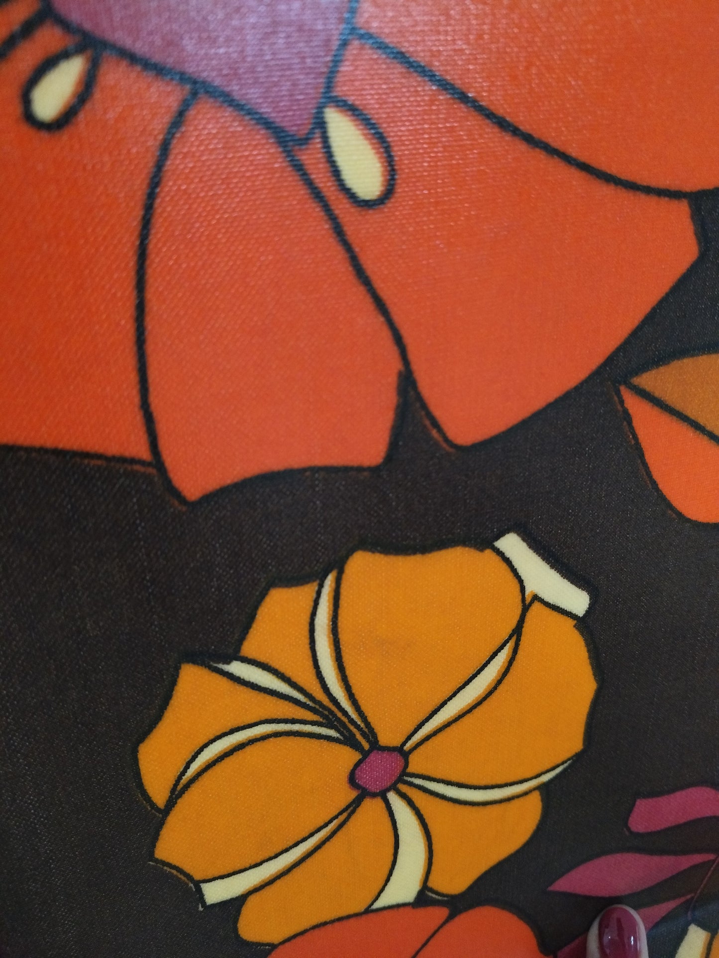 Plateau flower power en fibre de verre - cetaitmieuxavant