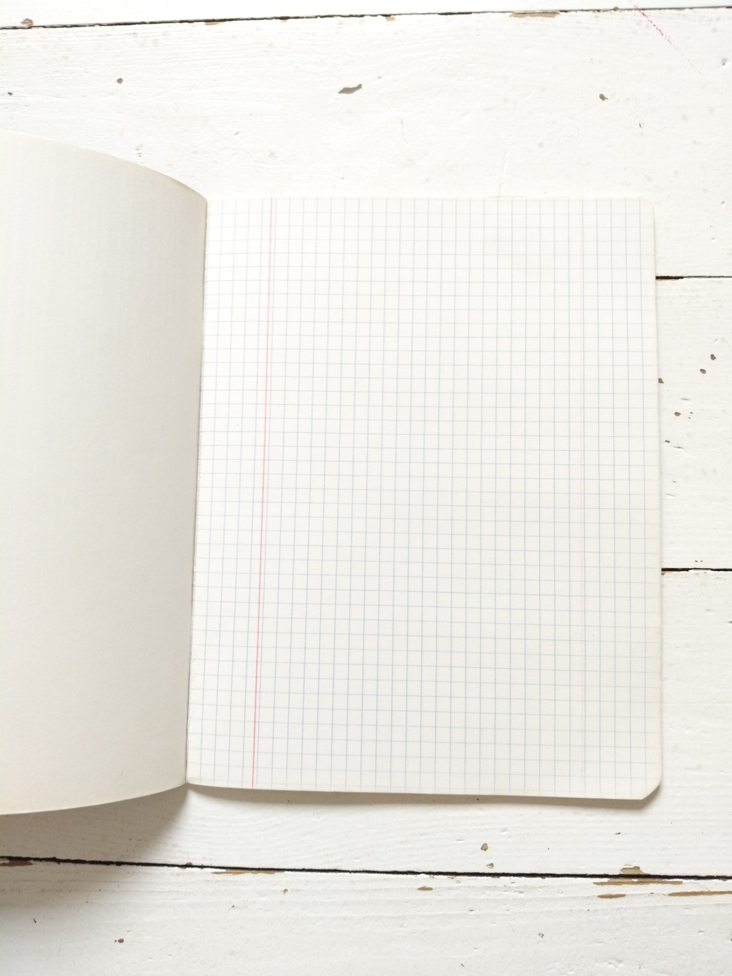Cahier A5 quadrillé au choix