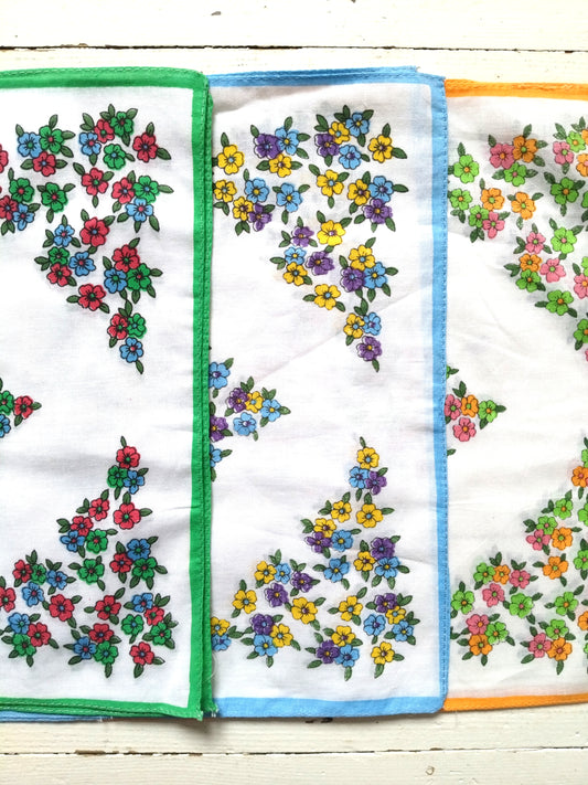 Mouchoir de poche en coton au choix