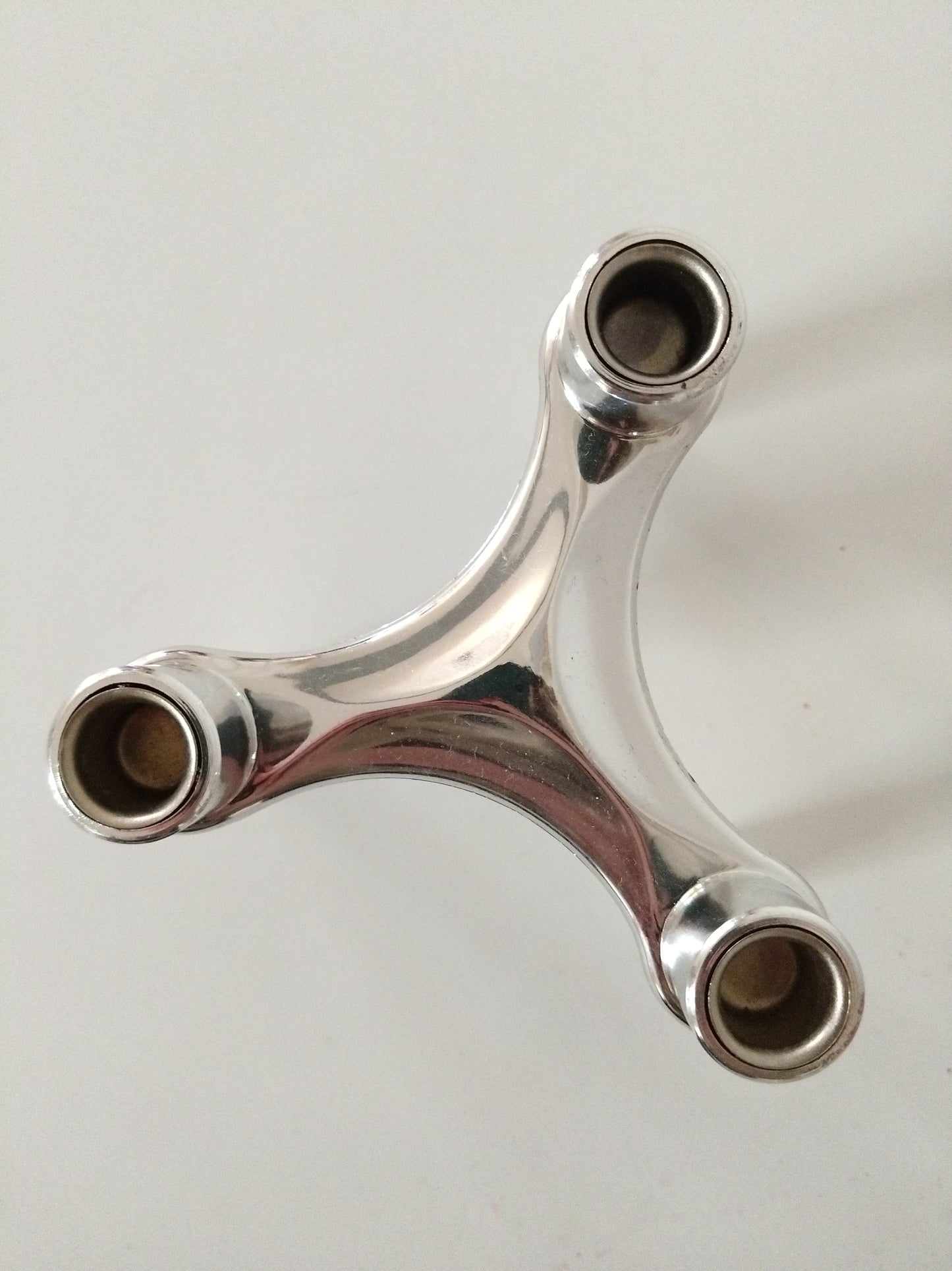 Ensemble de 3 bougeoirs en plastique Seca
