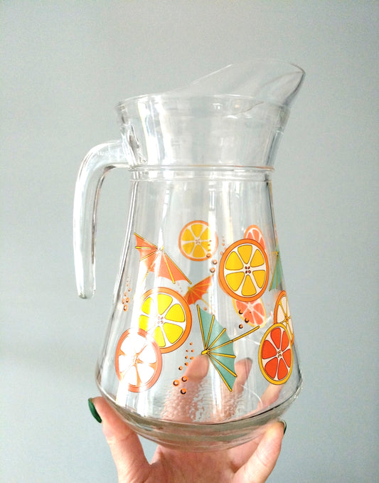 Carafe pichet cruche en verre - cetaitmieuxavant