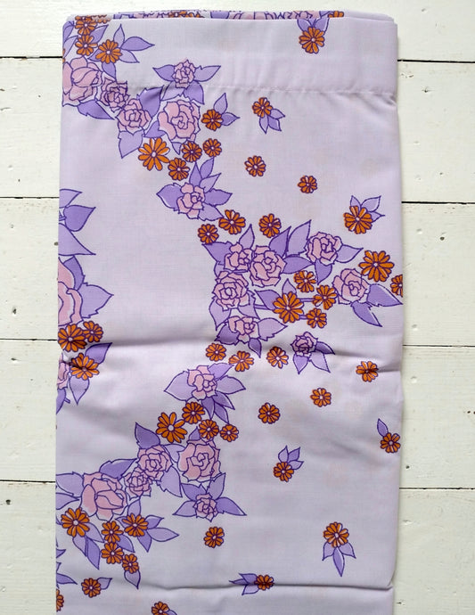 Taie de traversin fleurie coton/ synth Dorma 90x190cm - cetaitmieuxavant