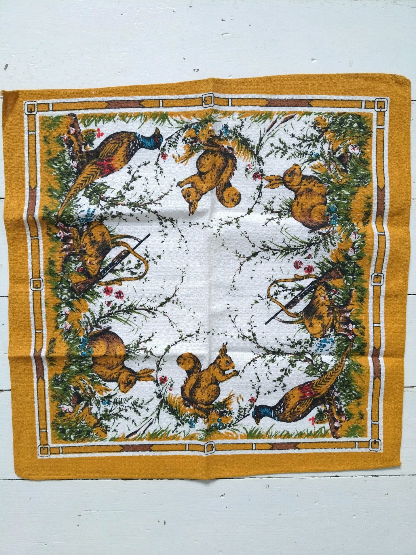 Ensemble de 4 serviettes en tissu