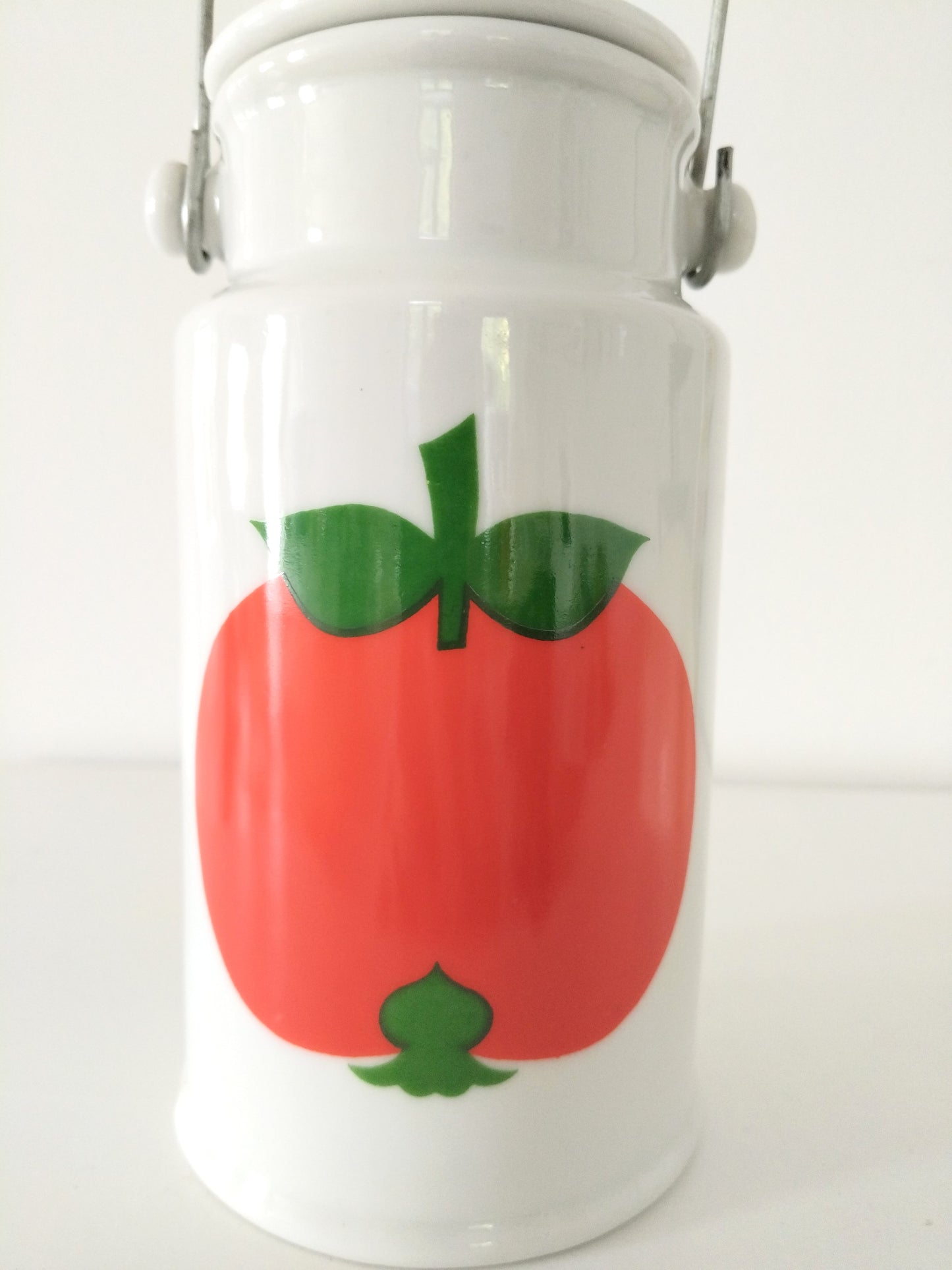 Bouteille/ ancien pot à lait Herrandiz porcelain