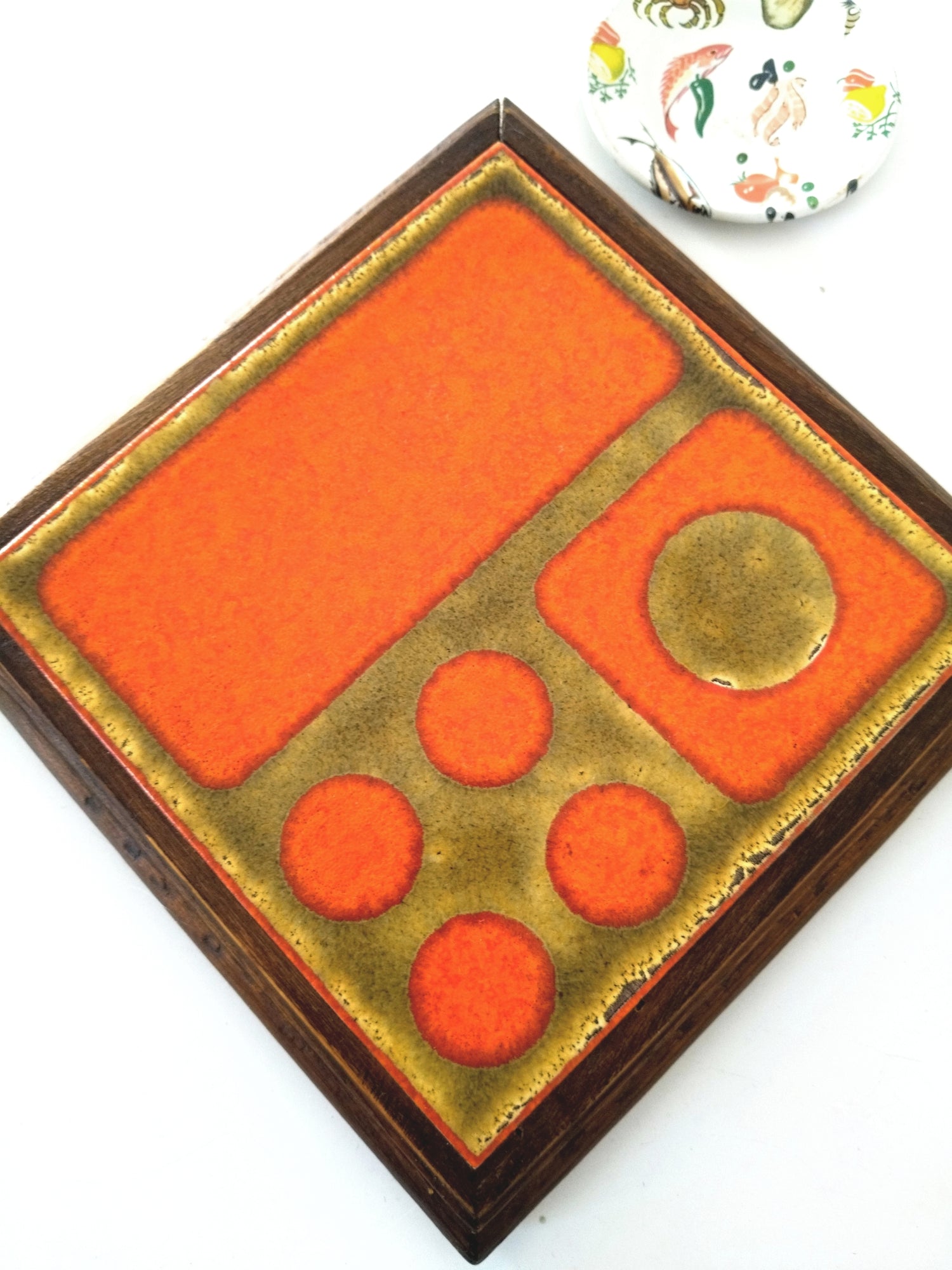 Dessous de plat céramique et bois (à l'unité - 2 disponibles) - cetaitmieuxavant