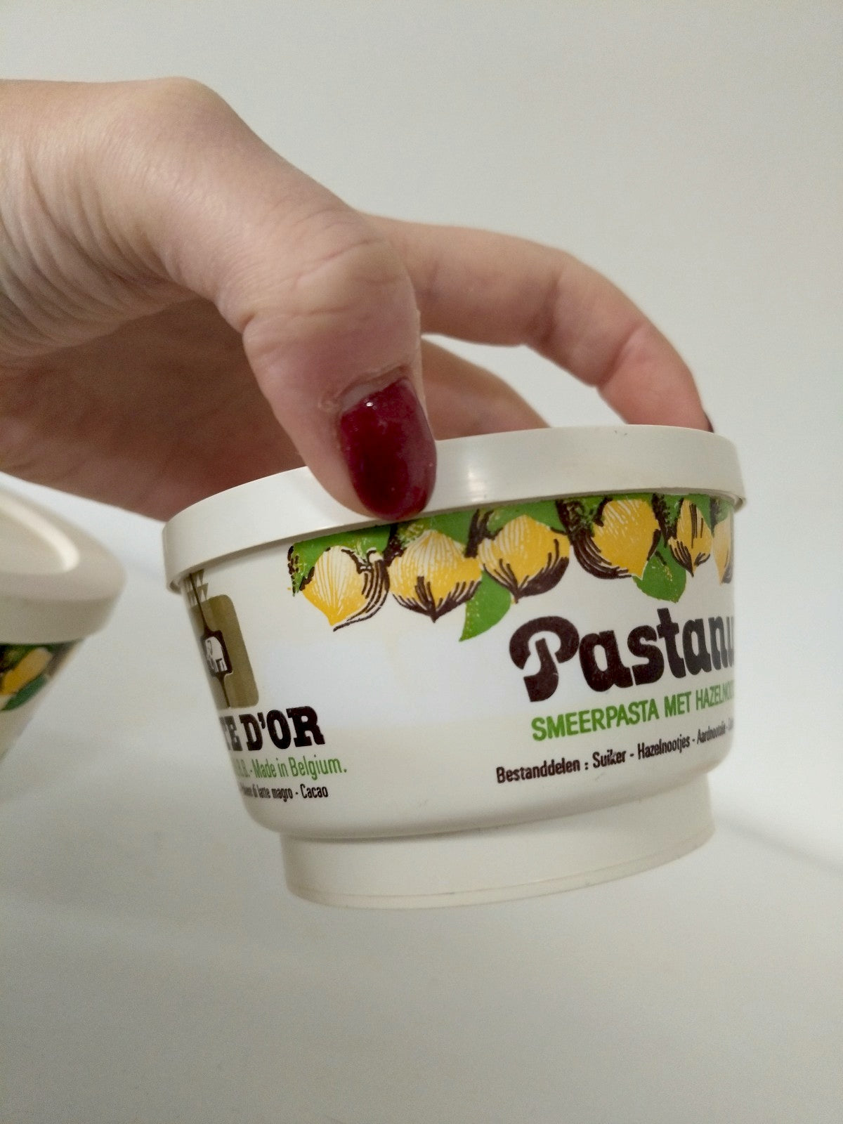 Ancienne boîte de pâte à tartiner aux noisettes Pastador Côte d'Or à l'unité - cetaitmieuxavant