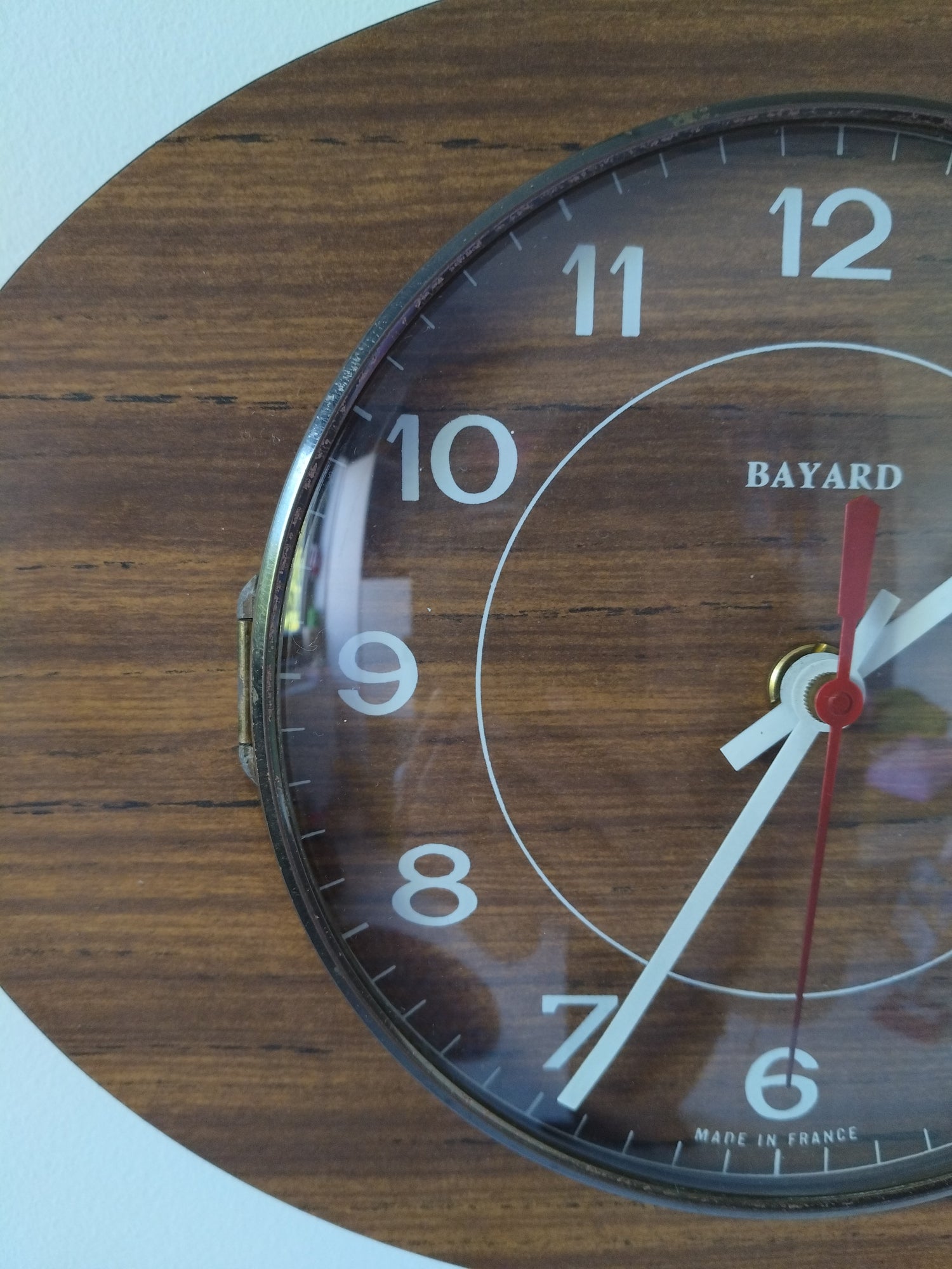 Horloge en formica Bayard France - cetaitmieuxavant