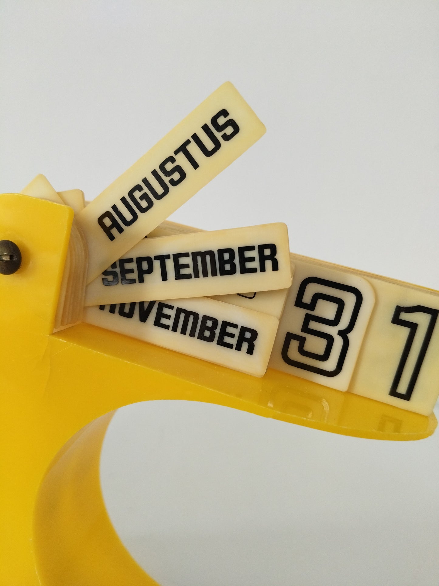 Calendrier perpétuel en plastique UK design en néerlandais