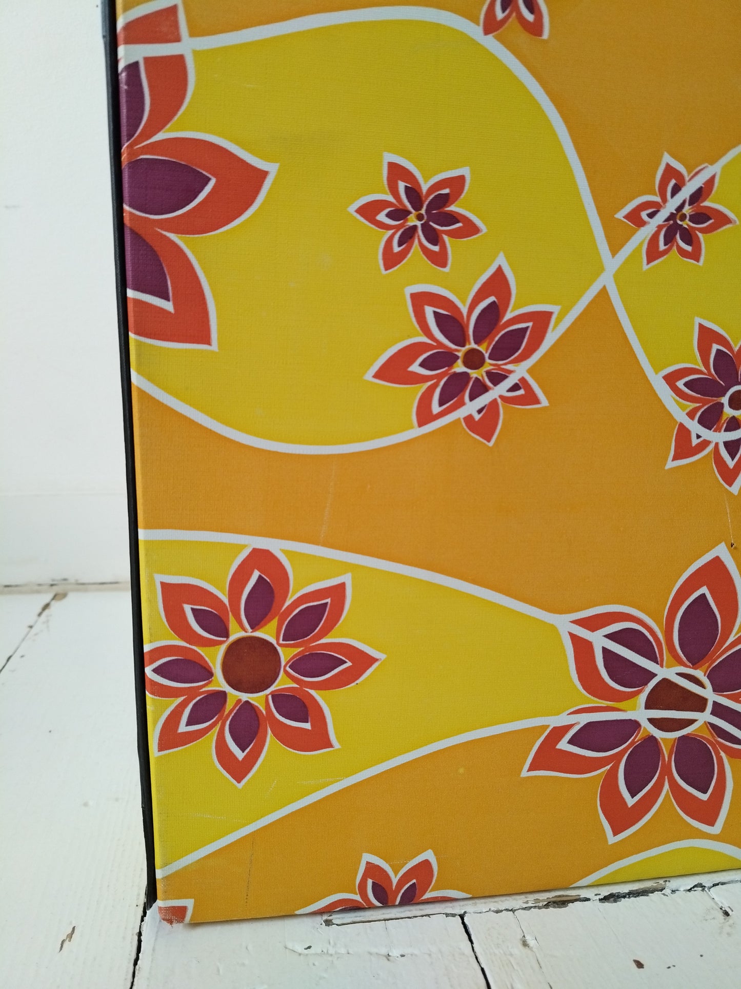 Valisette à vinyles 33T vintage