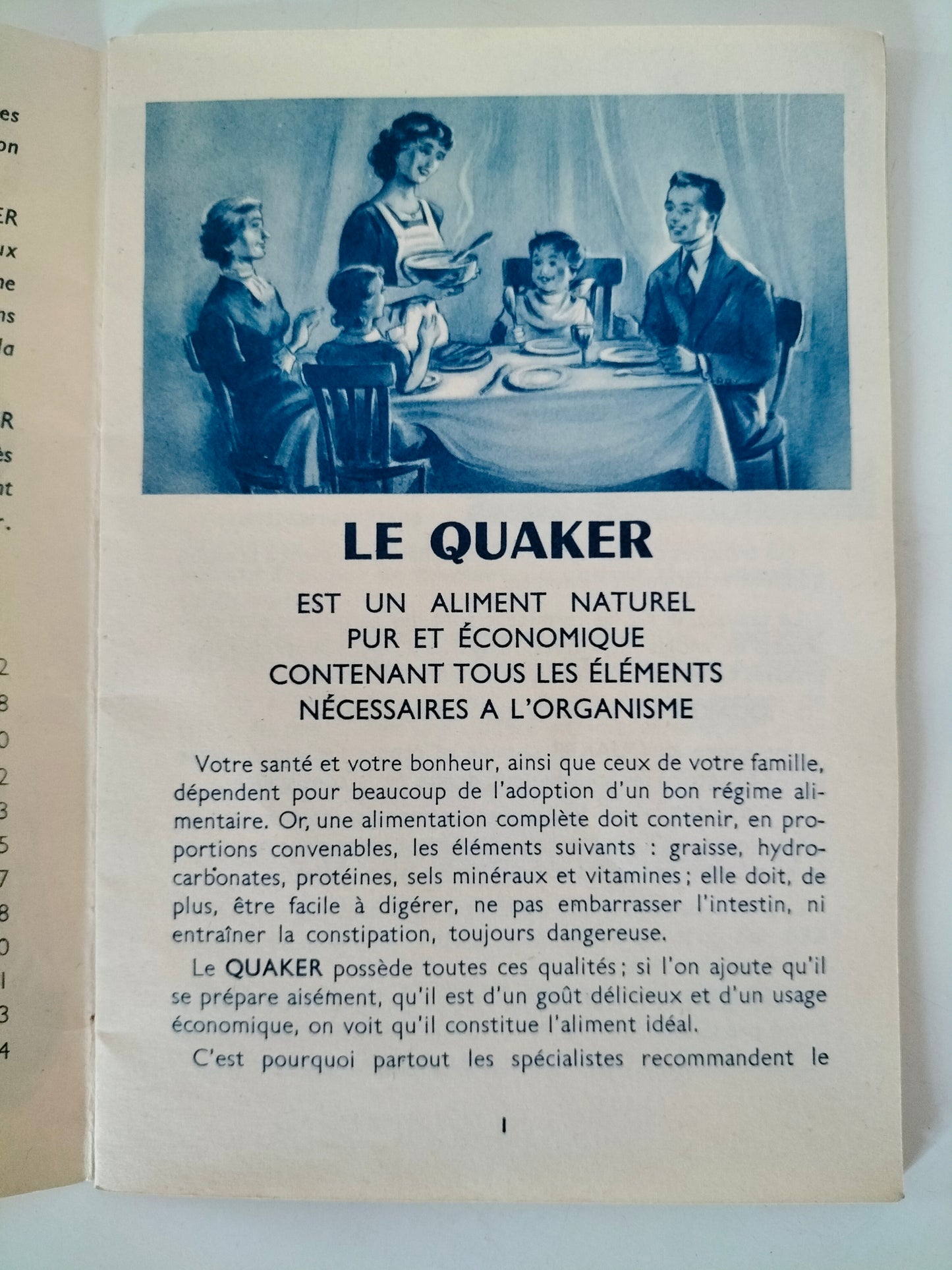 Ancien petit livre de cuisine : les économies de popote Liebig ou les recettes de Quaker Oats, au choix