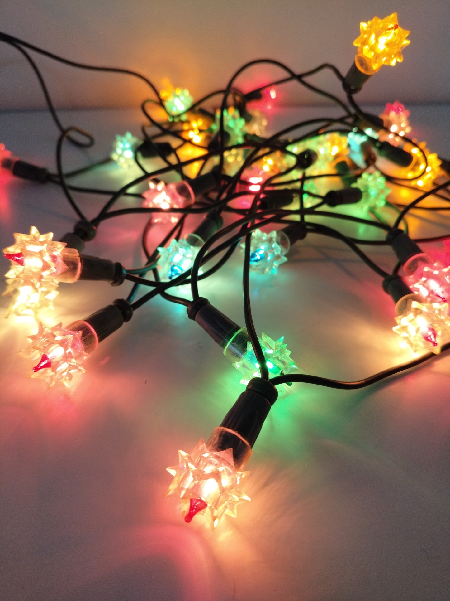 Guirlande de Noël multicolore lumineuse