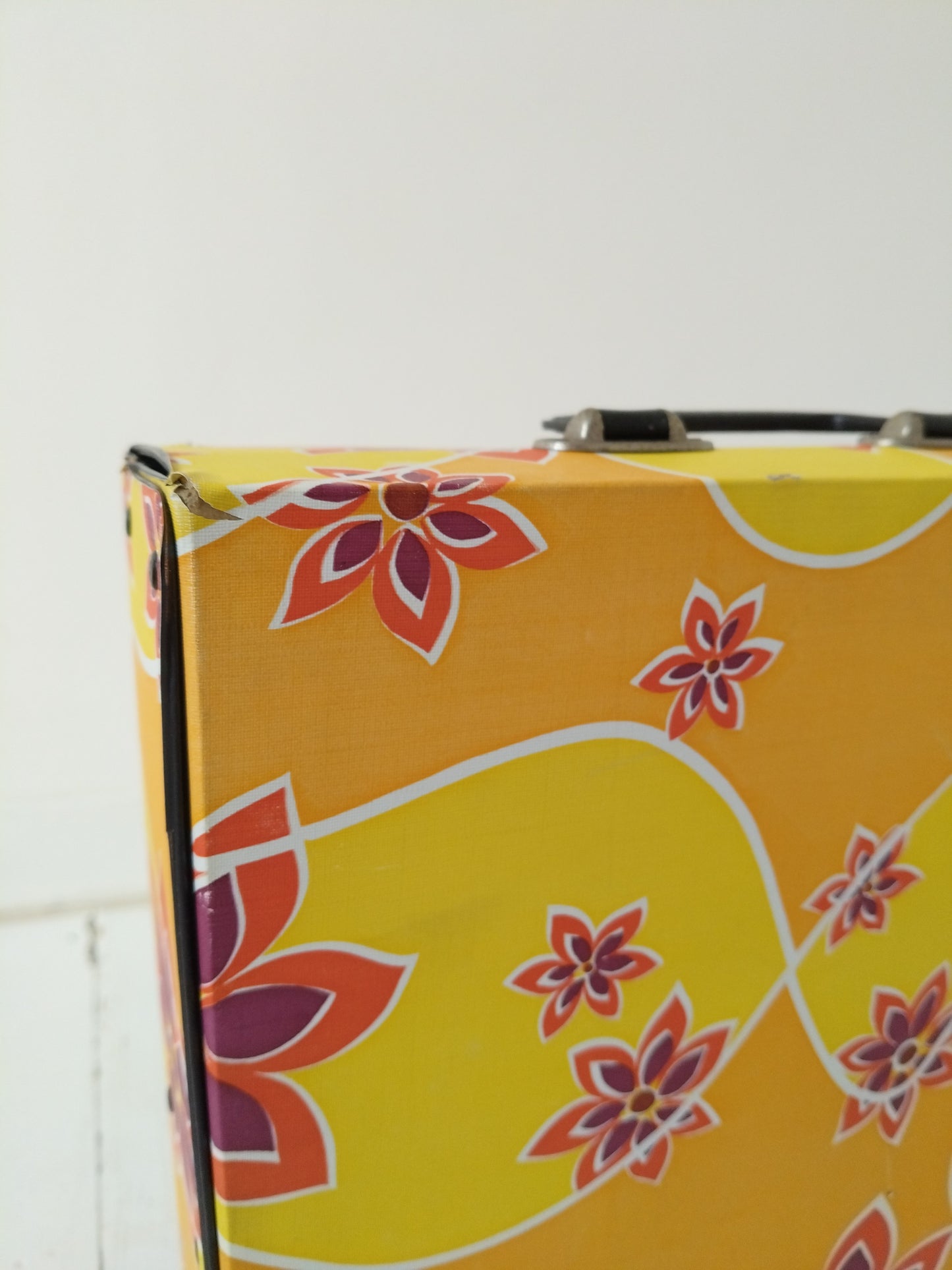 Valisette à vinyles 33T vintage