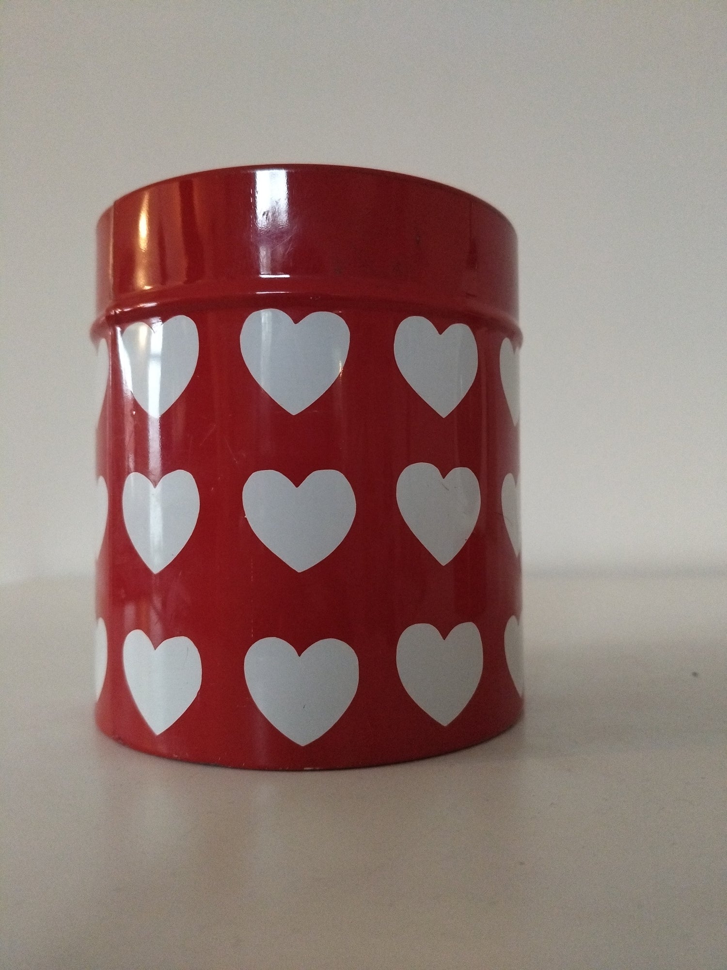 Boîte métallique décor ❤️ - cetaitmieuxavant