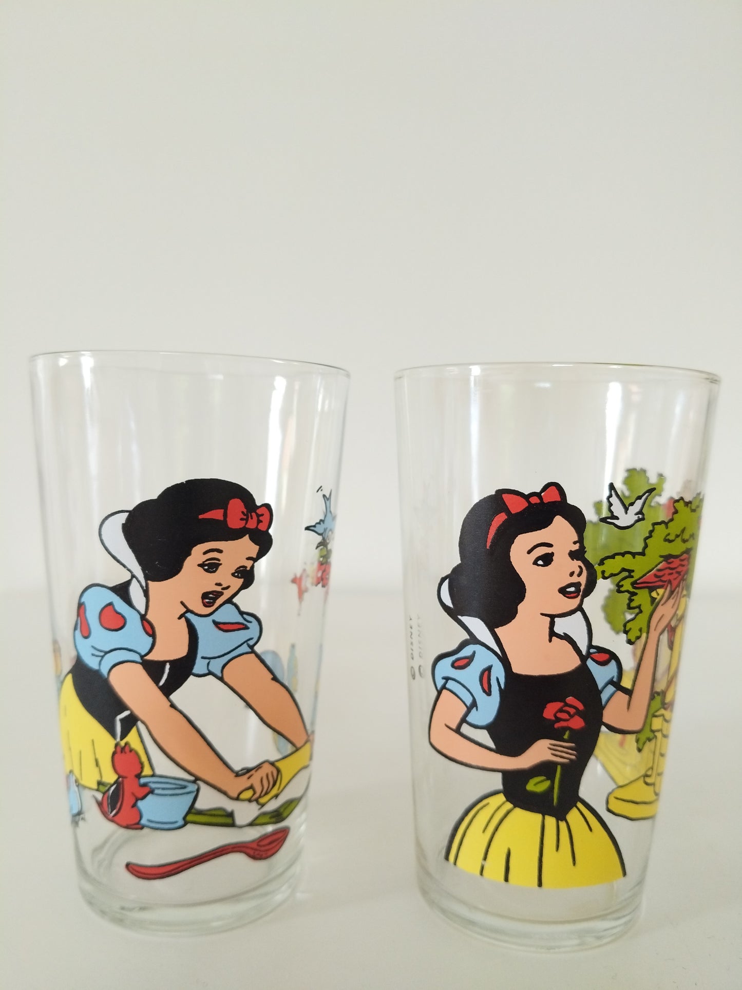 Grand verre Blanche Neige VMC 80's au choix