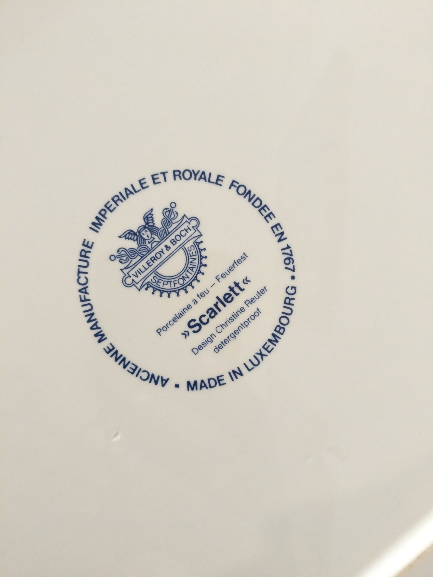 Grand plateau Villeroy et Boch Scarlett