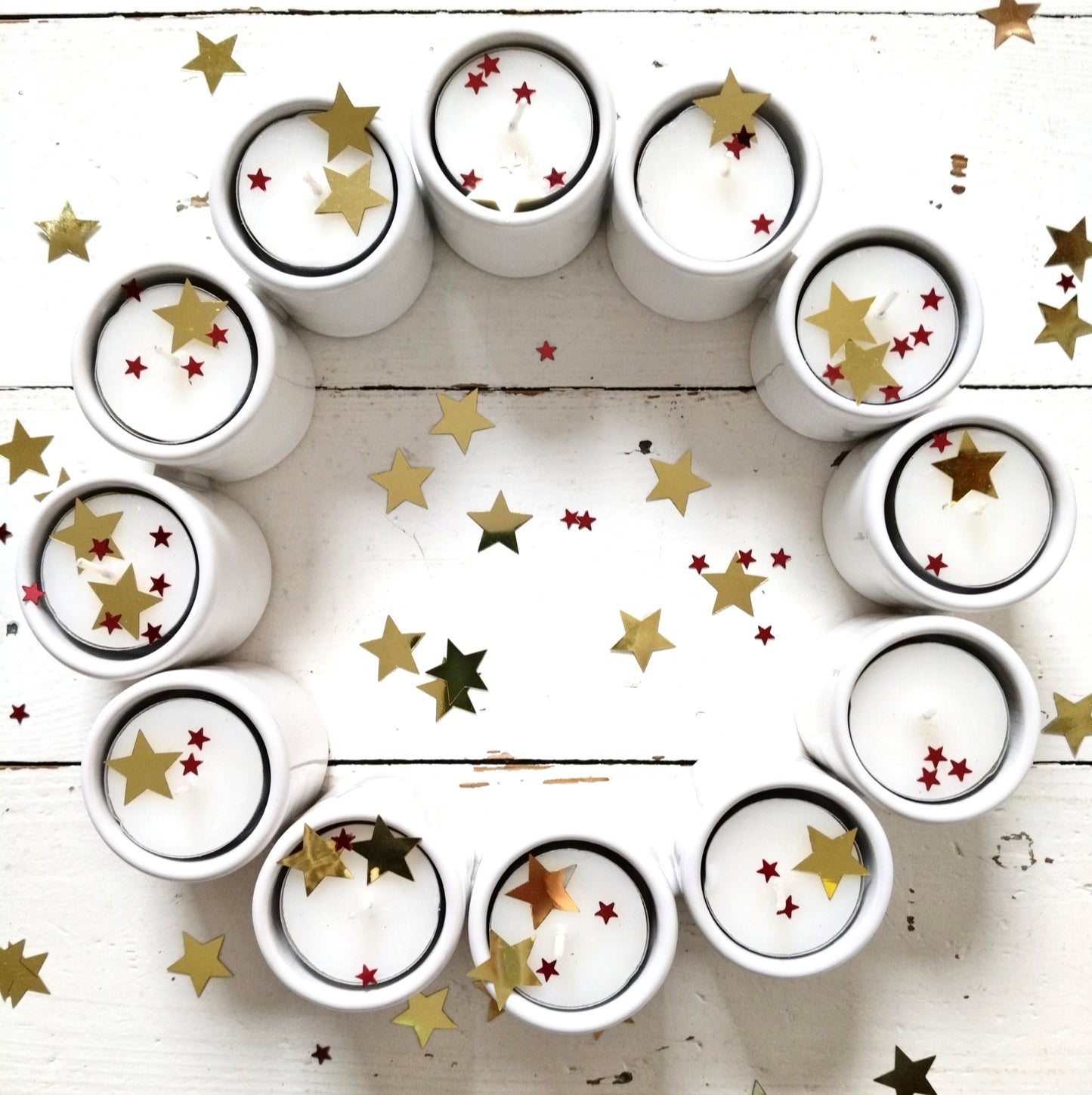 Ensemble de 12 bougeoirs modulables PS Varmeljushallare design Ehlen Johansson pour Ikea 2003 - cetaitmieuxavant