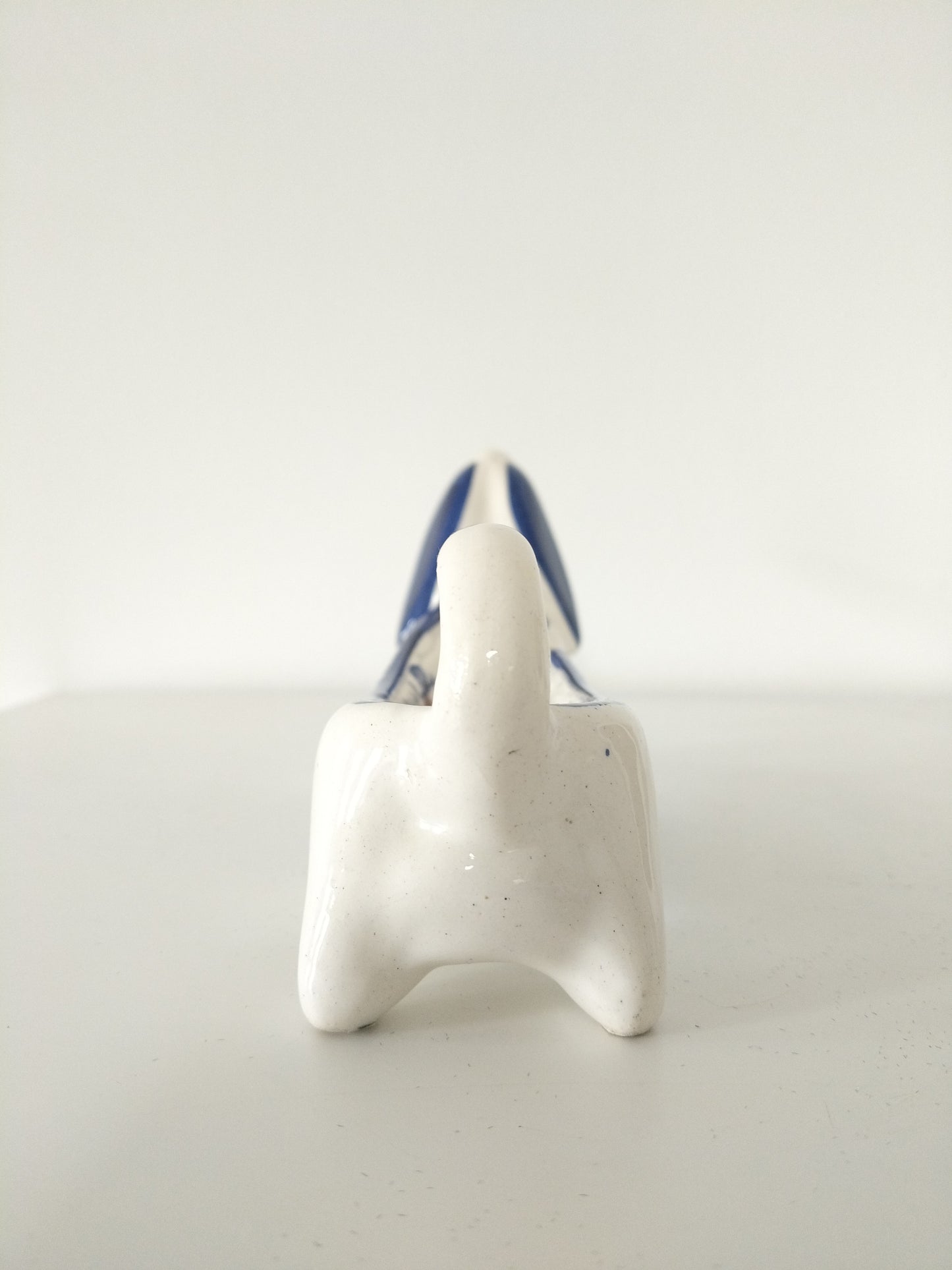 Cendrier/ vide-poches/ porte-bijoux chien saucisse teckel en céramique - cetaitmieuxavant