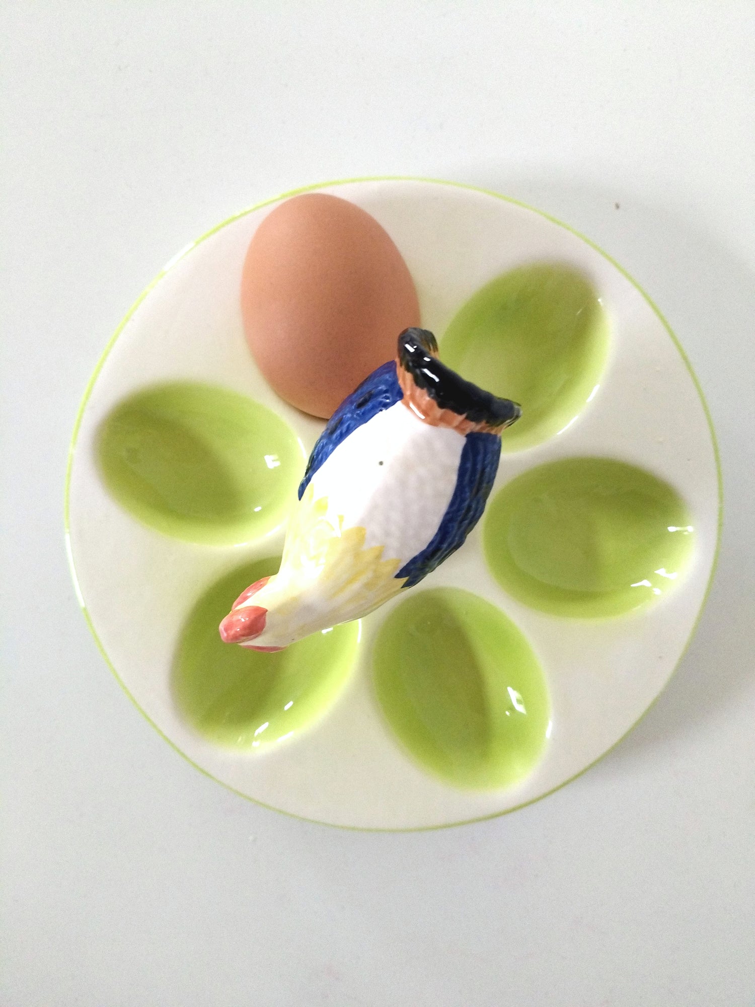 Œufier/ plateau à œufs en céramique - cetaitmieuxavant