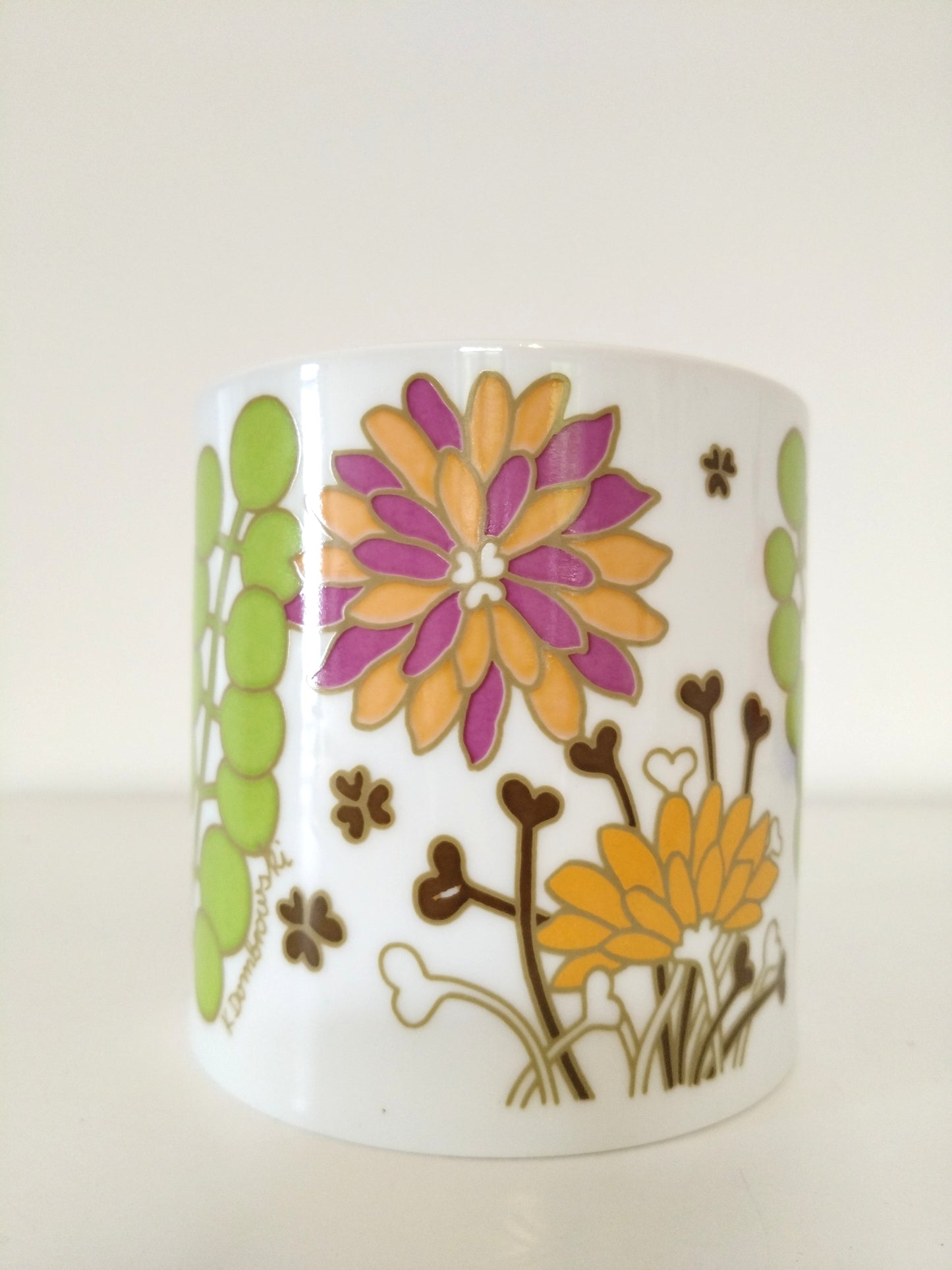 Cache-pot en porcelaine par Klaus Dombrowski pour Arzberg Germany