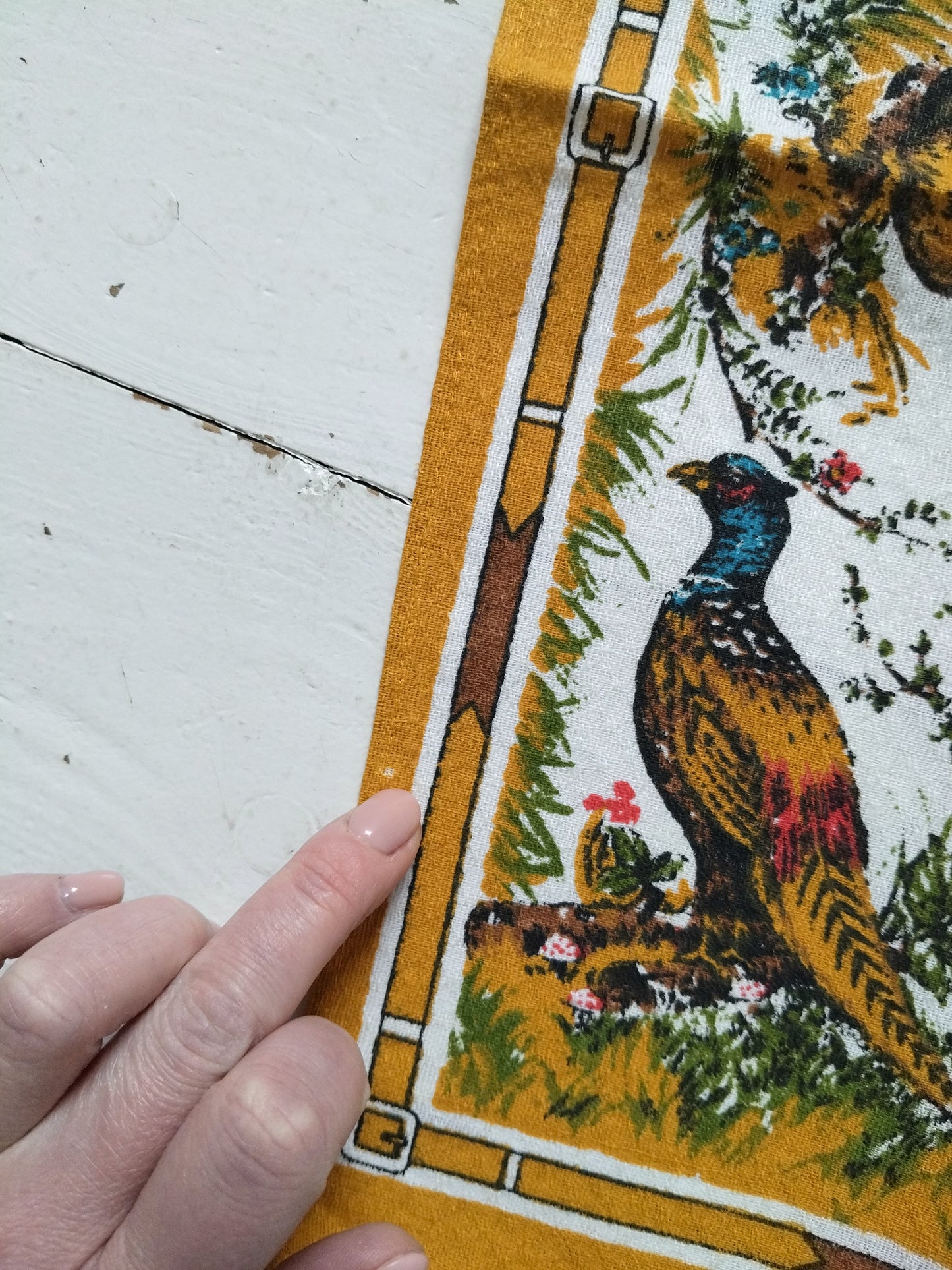 Ensemble de 4 serviettes en tissu