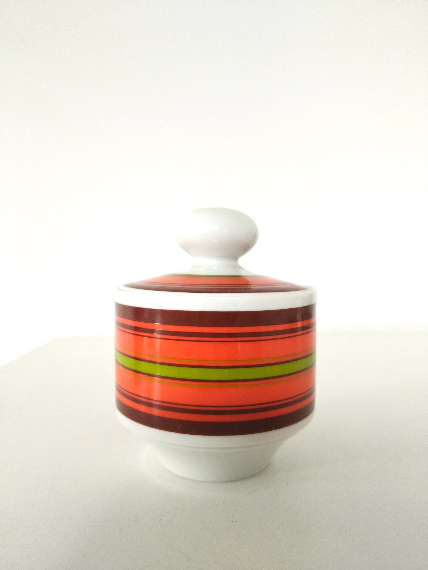 Sucrier/ boîte en porcelaine Mitterteich Bavaria - cetaitmieuxavant