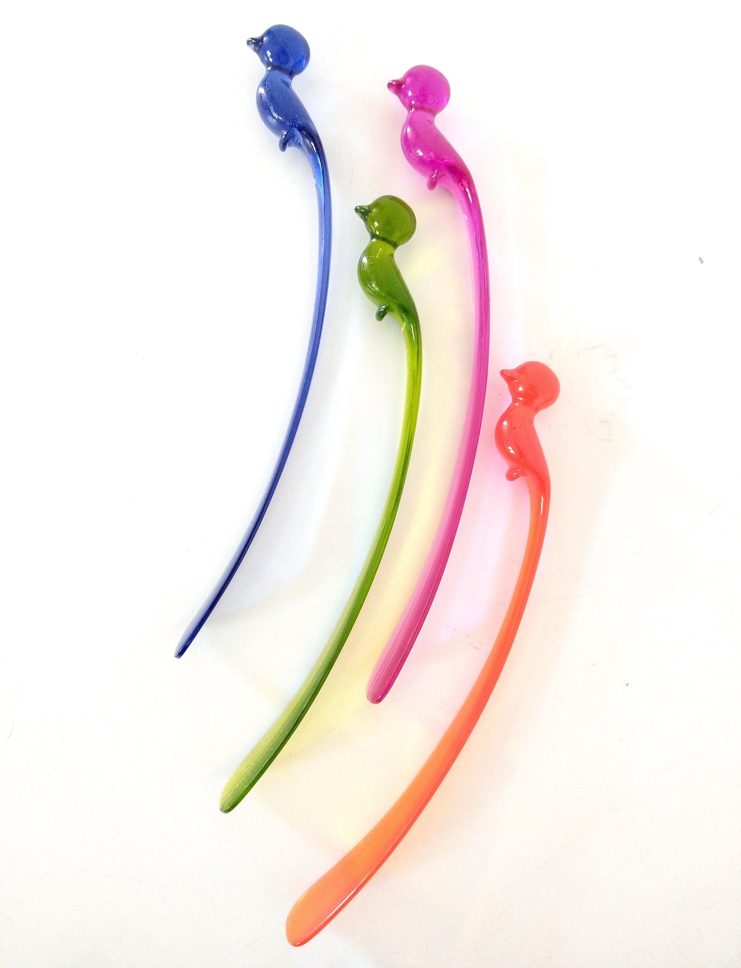 Ensemble de 4 mélangeurs en plastique Koziol Pip (3 sets de 4 disponibles)