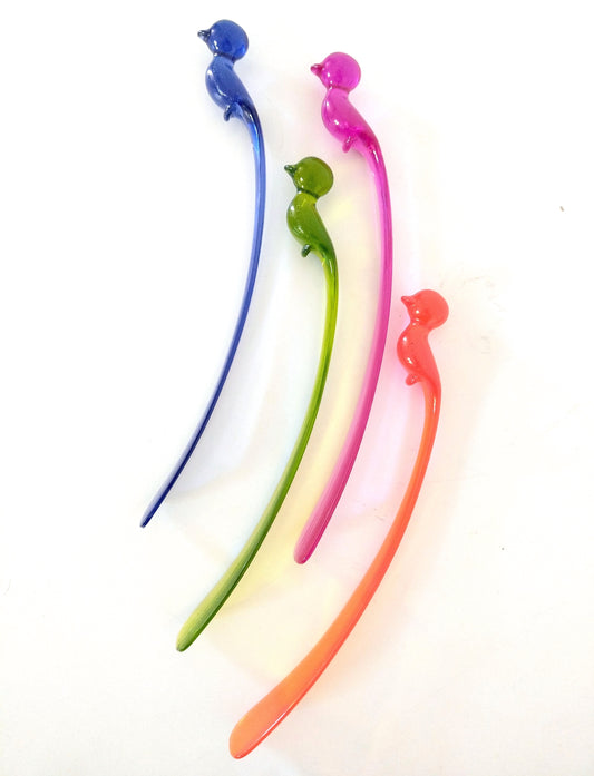 Ensemble de 4 mélangeurs en plastique Koziol Pip (3 sets de 4 disponibles)