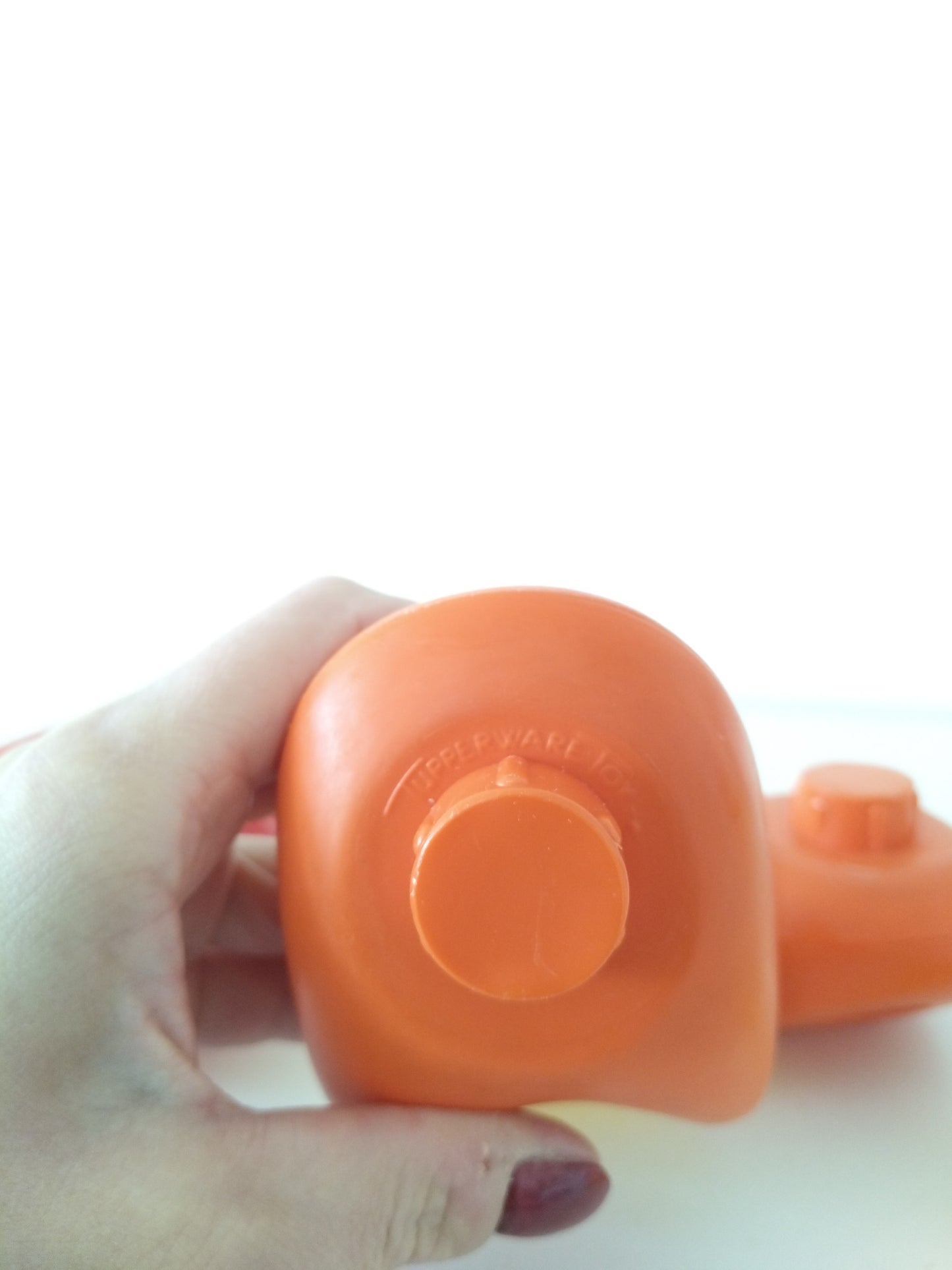 Jouet/ puzzle/ chien à emboîter en plastique Tupperware Toy