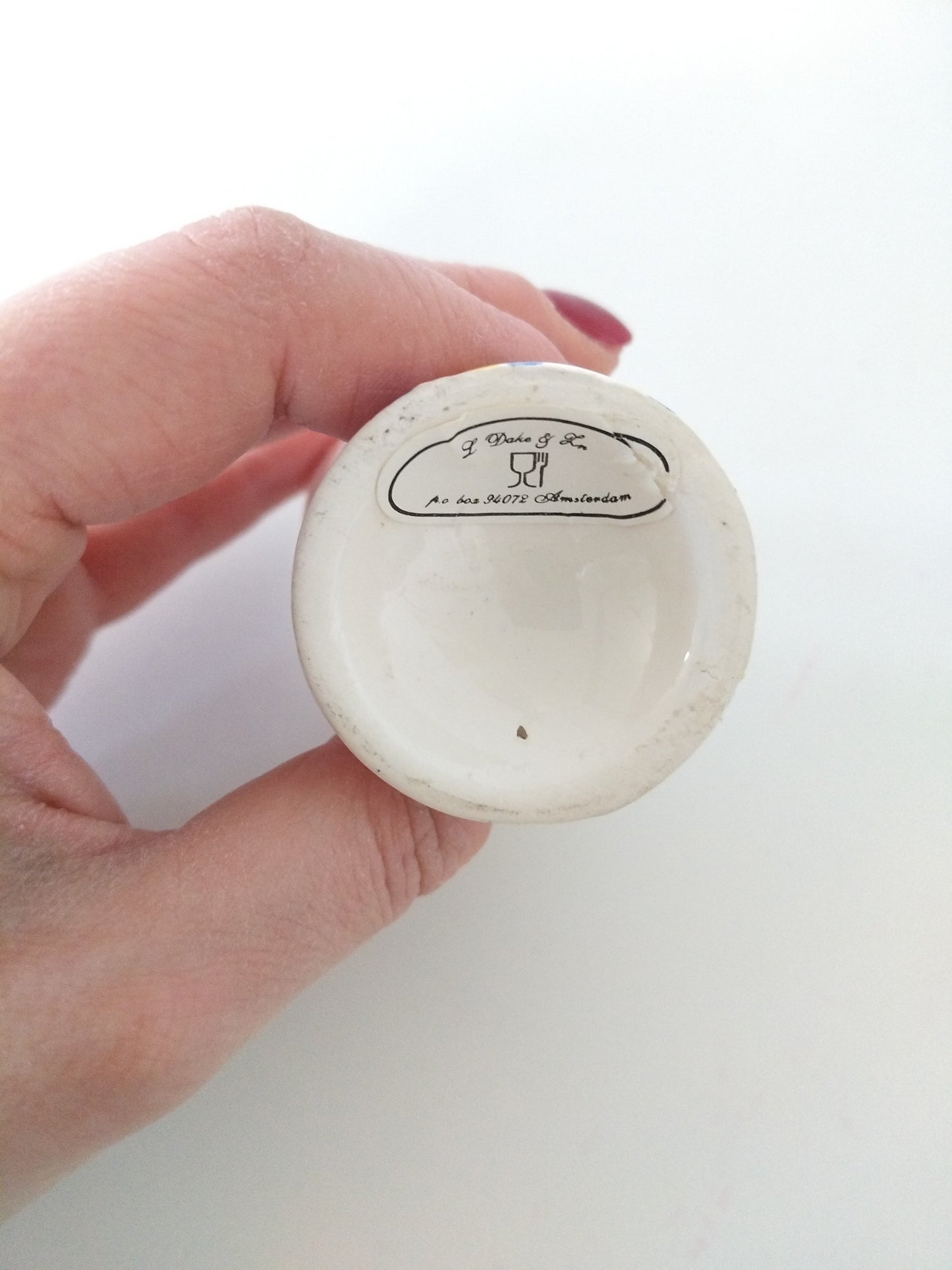 Duo de coquetiers en céramique L Dake & Zn Amsterdam - cetaitmieuxavant