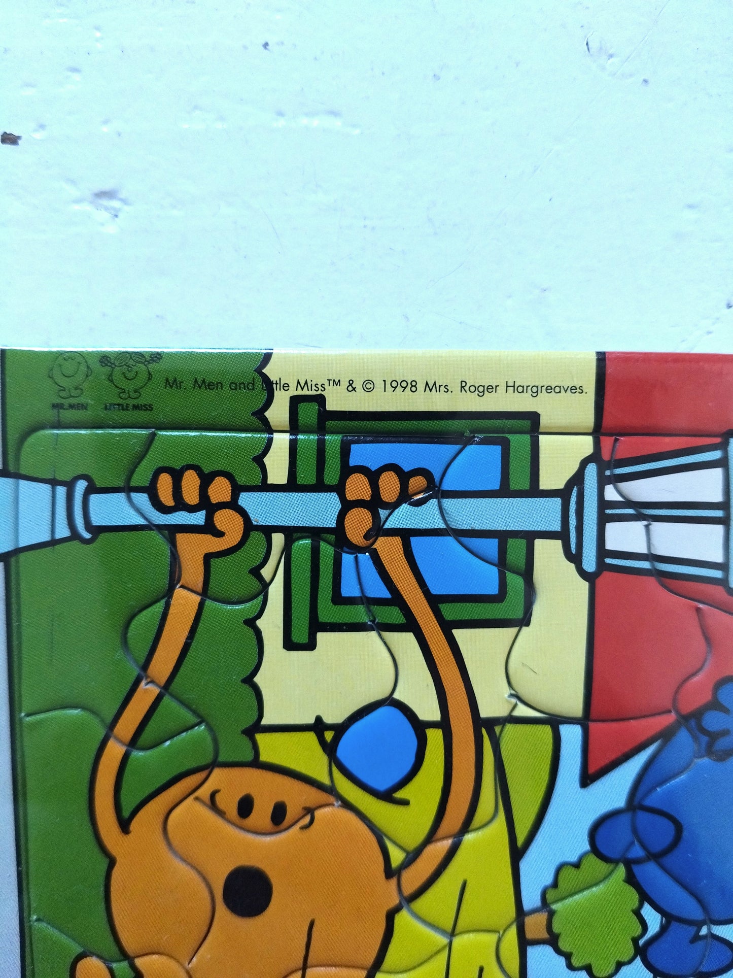Petit puzzle Monsieur Men & Madame Little 1998 Roger Hargreaves
