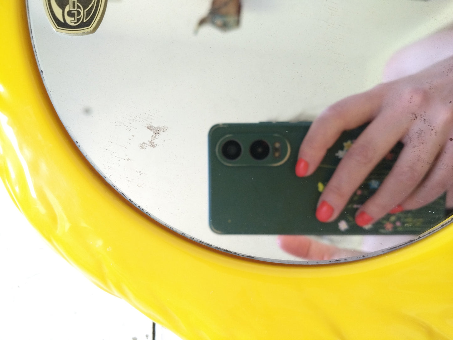 Miroir canard en plastique