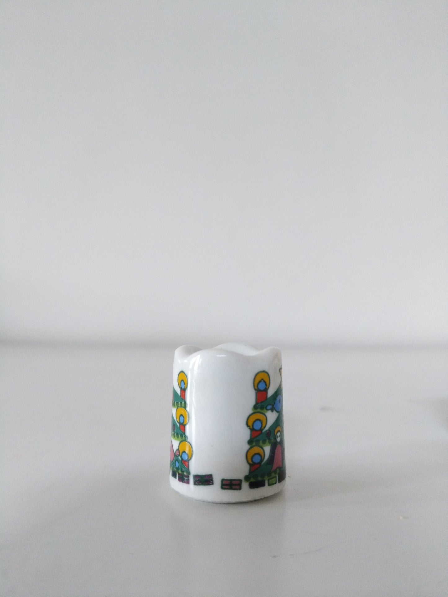 Duo de mini-bougeoirs de Noël Germany + bougies