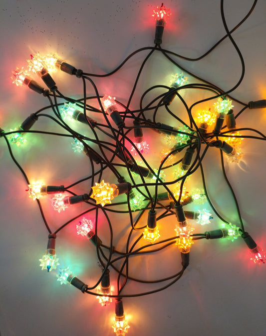 Guirlande de Noël multicolore lumineuse