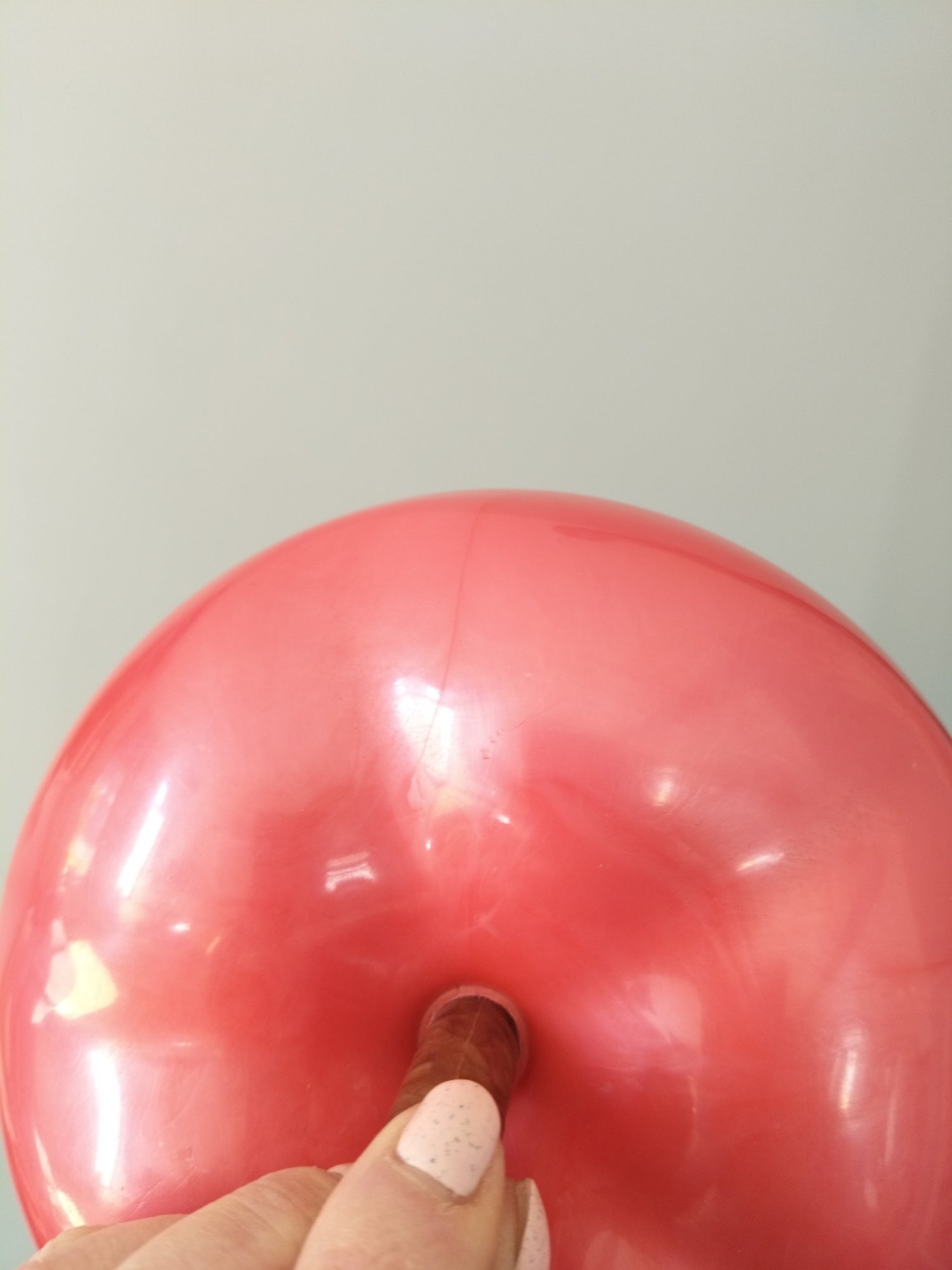 Boîte pomme en plastique framboise nacré - cetaitmieuxavant