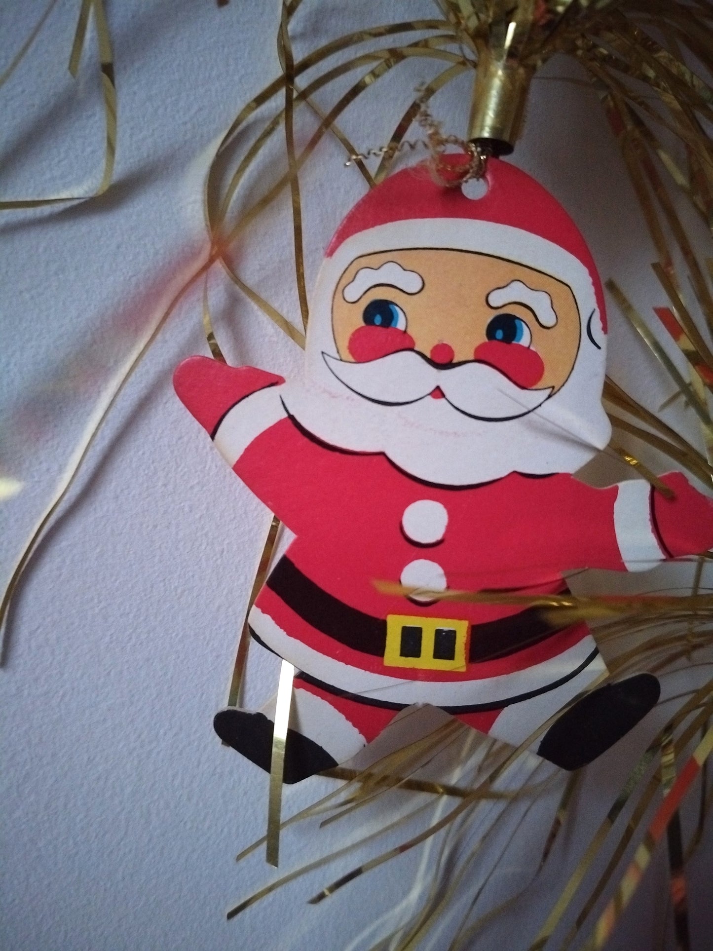 Mobile de Noël cartonné vintage