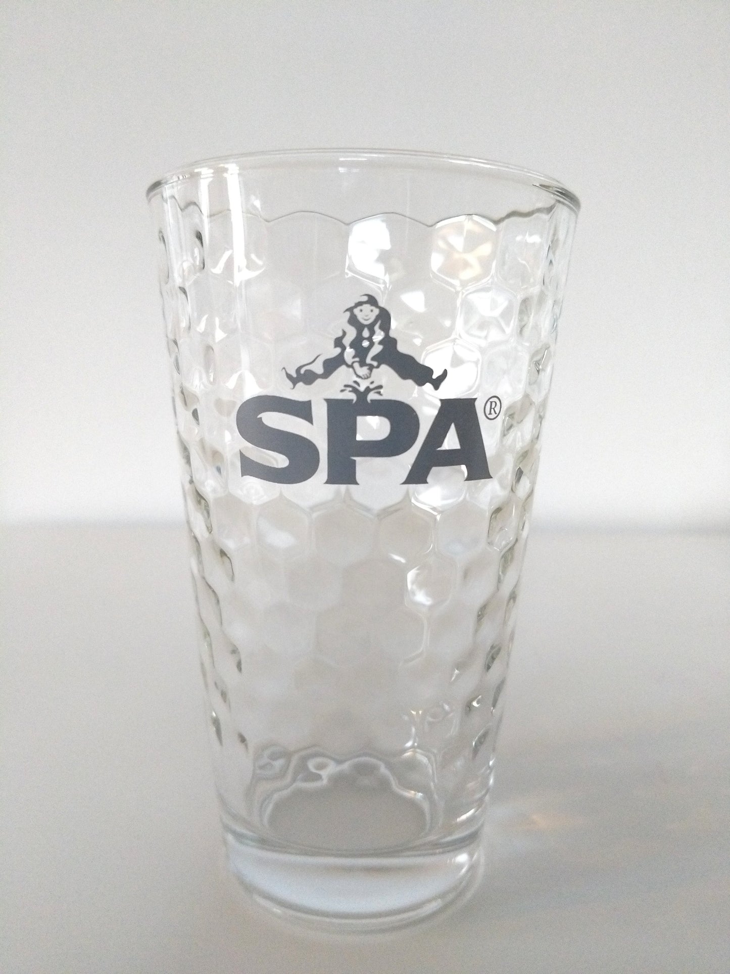 Ensemble de 4 grands verres publicitaires Spa