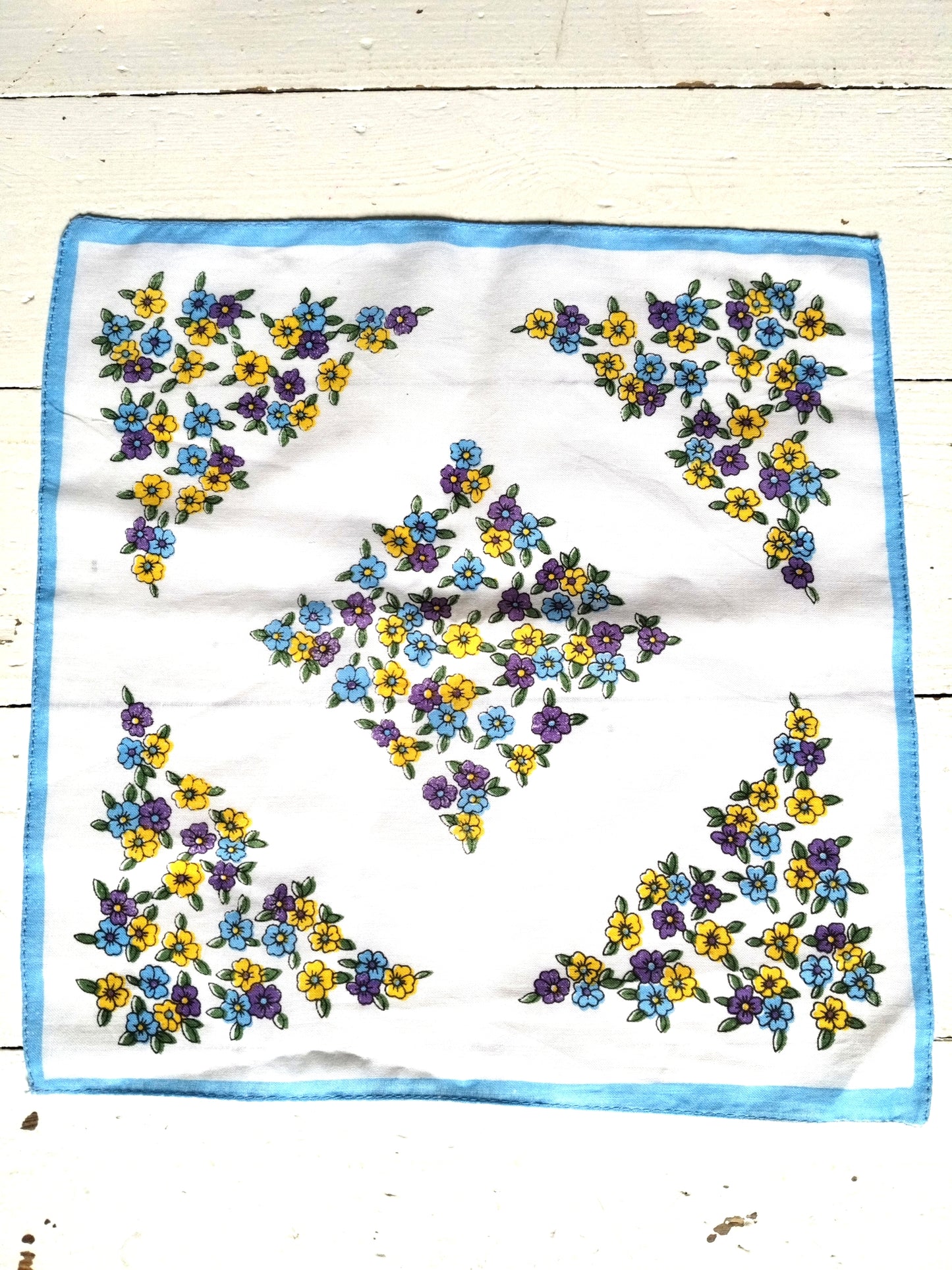 Mouchoir de poche en coton au choix