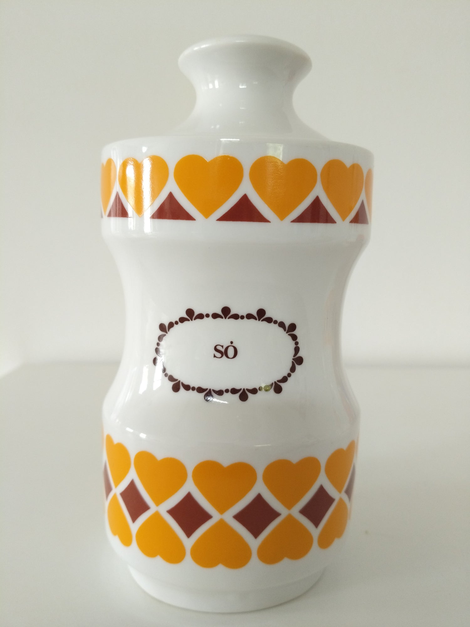 Bocal/pot en porcelaine FIM Alfoldi Hongrie au choix - cetaitmieuxavant