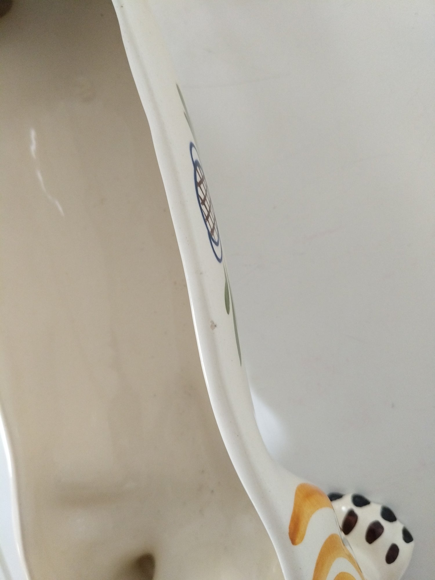 Teckel en céramique peint à la main - cetaitmieuxavant